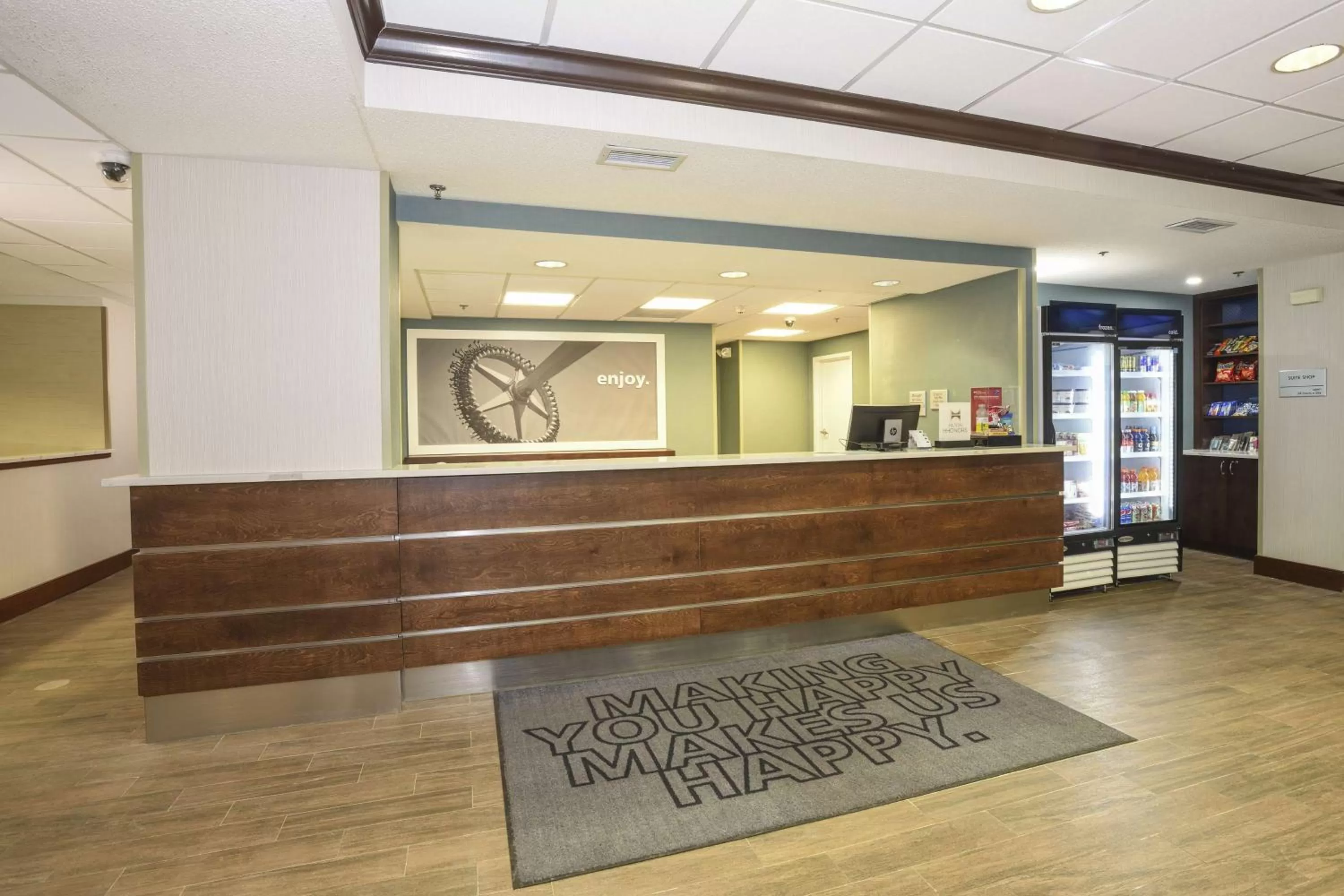 Lobby or reception in Hampton Inn Cincinnati Eastgate