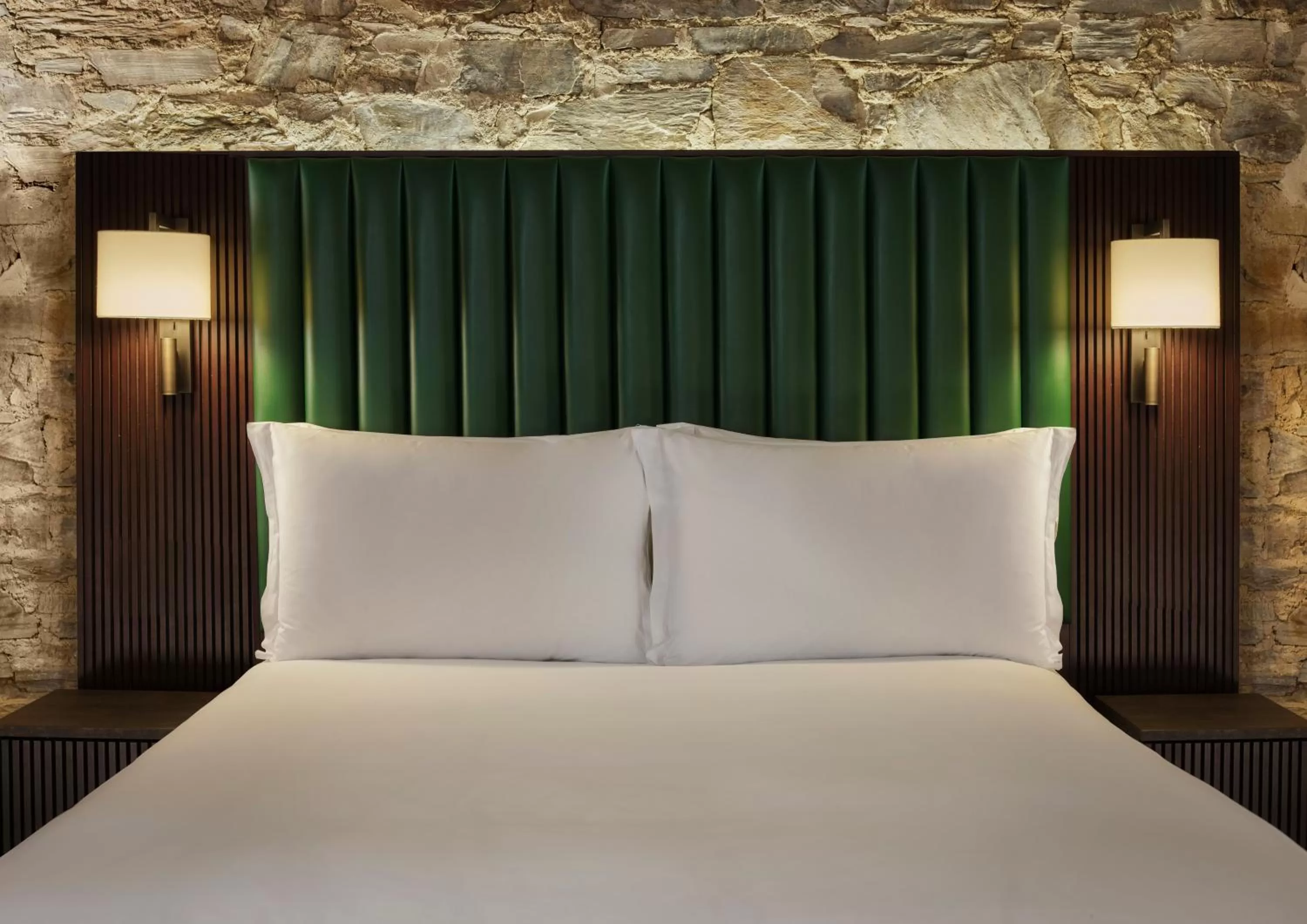 Bed in Bodmin Jail Hotel