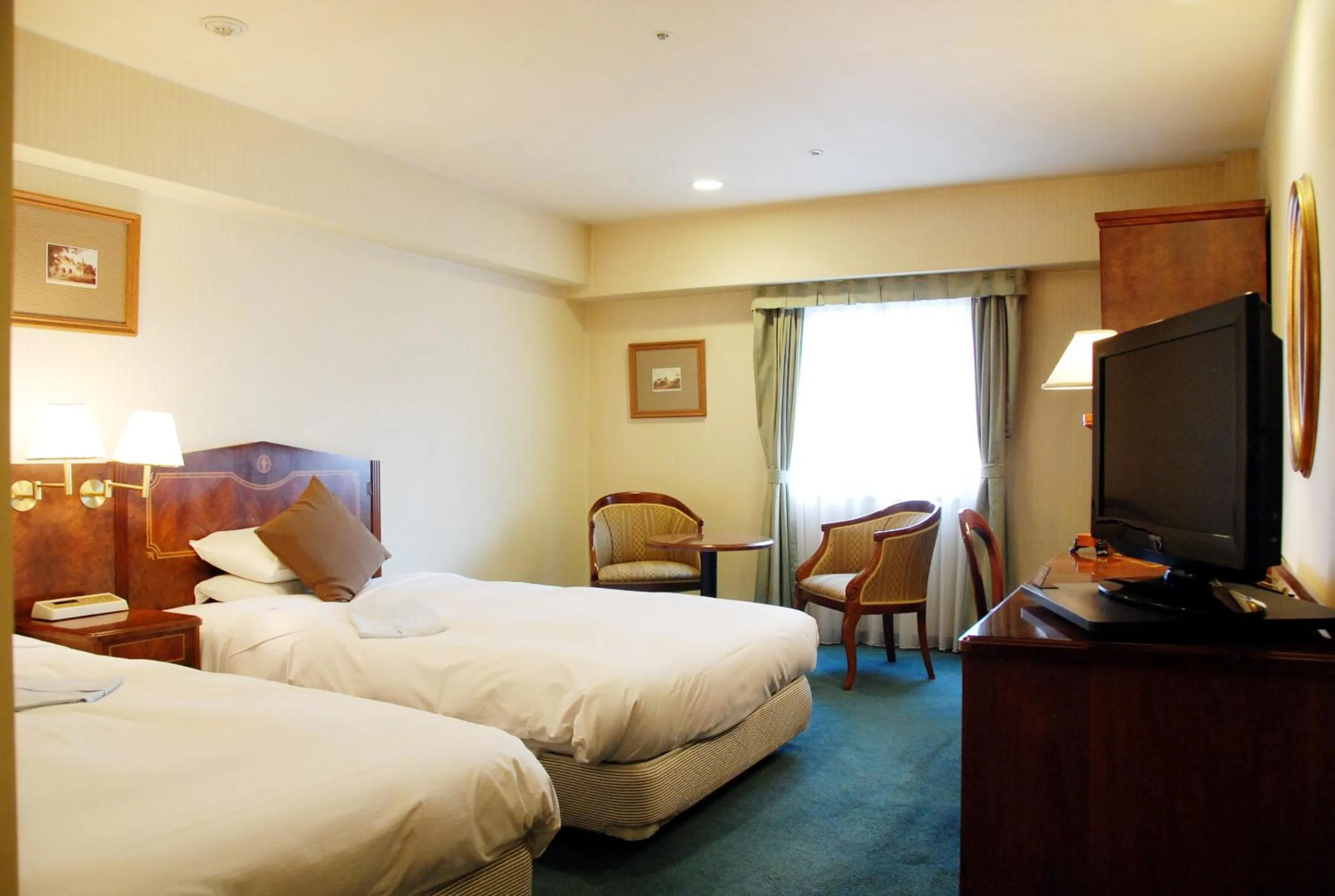 Photo of the whole room, Bed in Hotel Grand Terrace Sendai Kokubun-cho