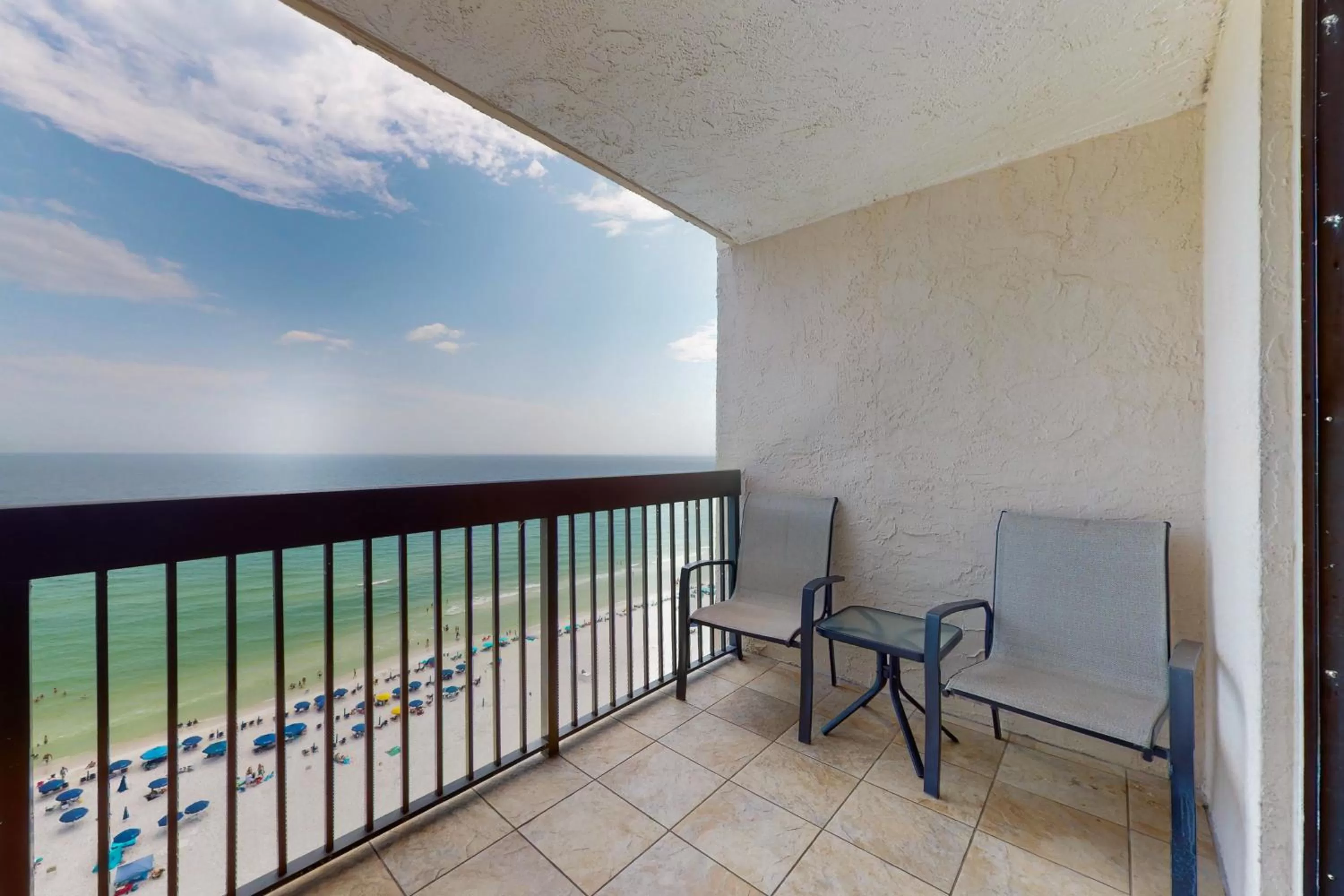 Balcony/Terrace in 1 Bed 2 Bath Apartment in SunDestin Beach Resort