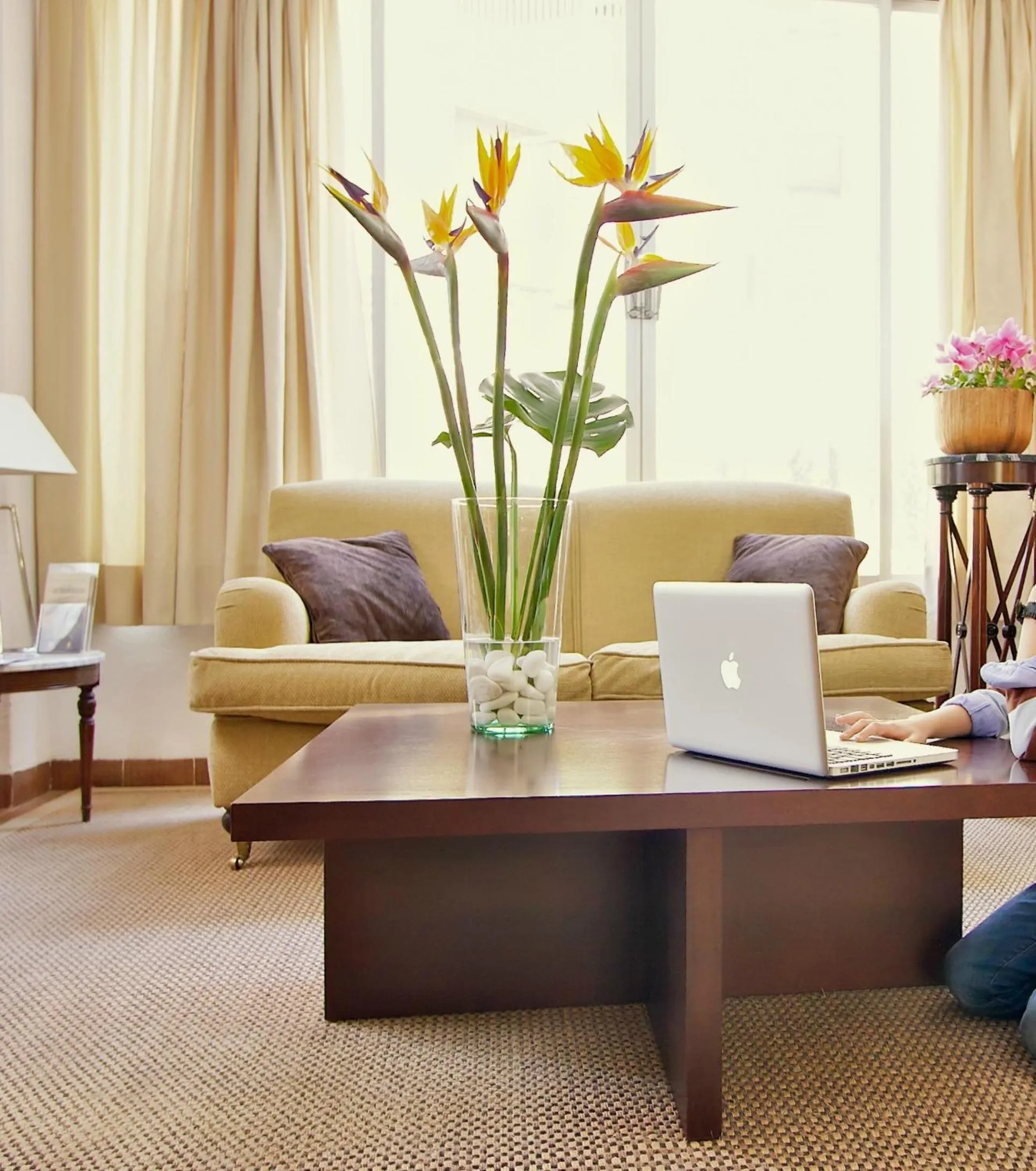Living room in Hotel Tramontana