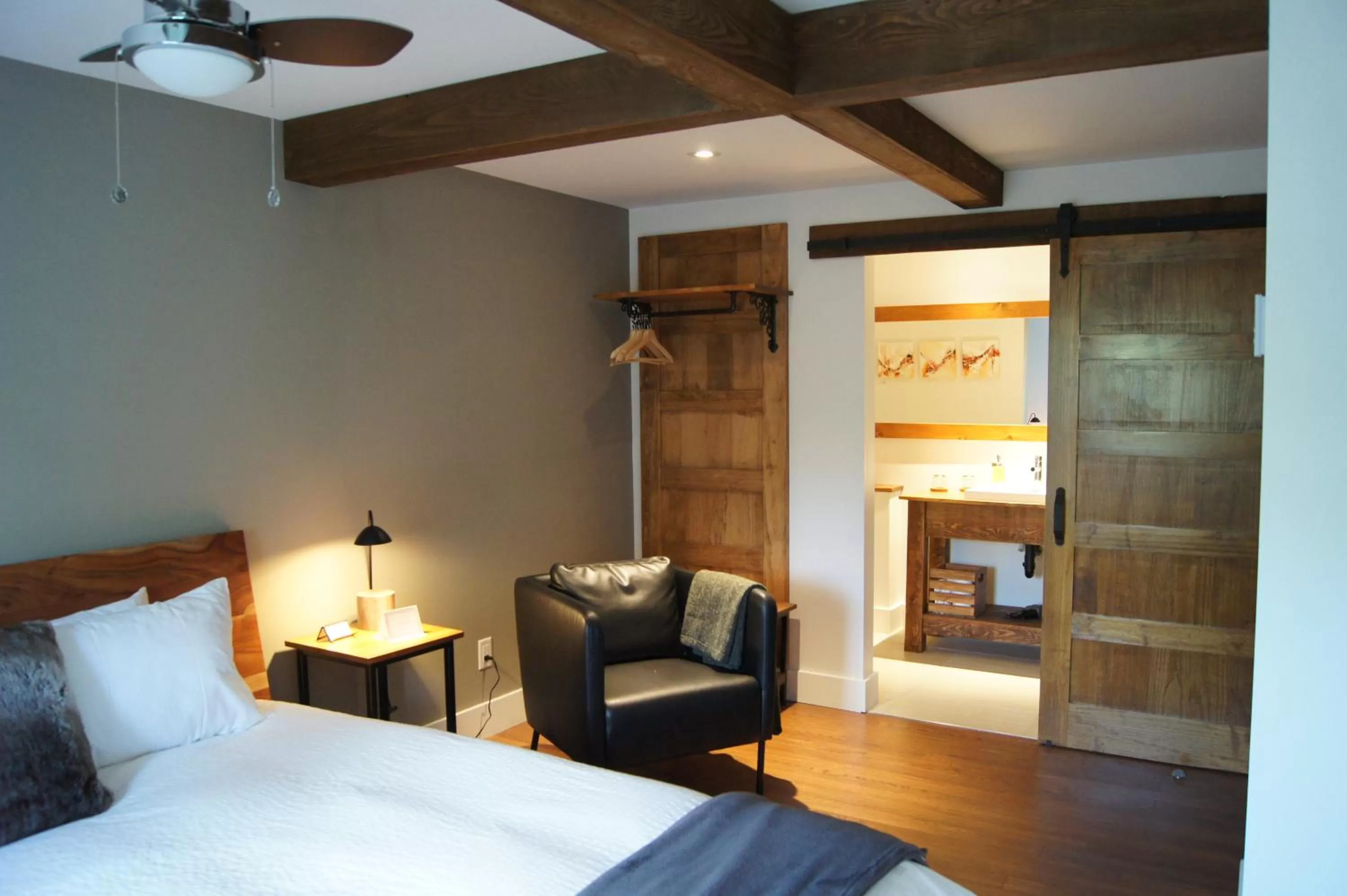 Bed in Restaurant et Gite Les Passionnés