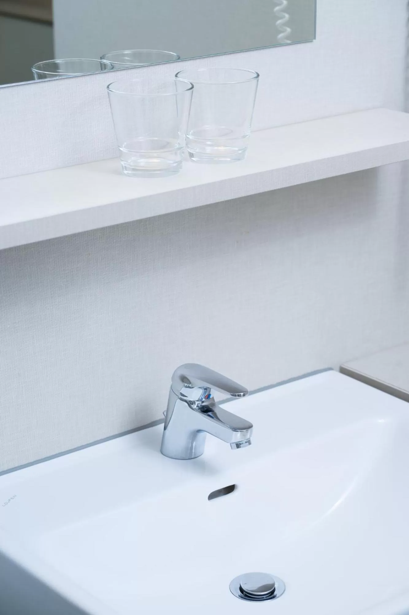 Bathroom in motel22 Parkplatz inklusive