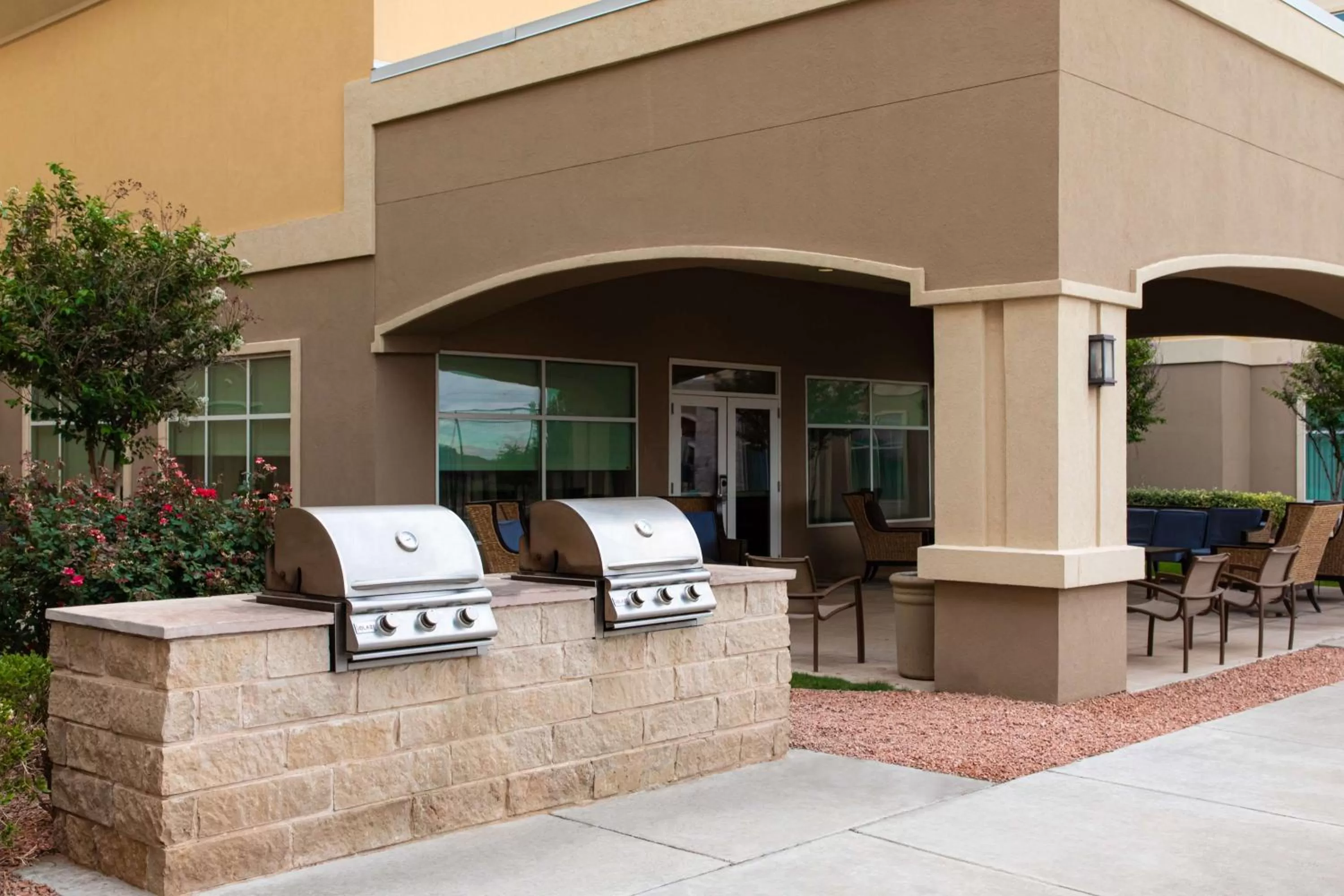 Patio in Homewood Suites Odessa