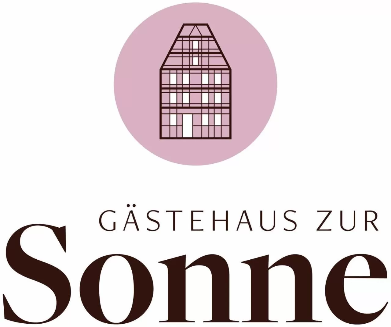Property logo or sign in Gästehaus zur Sonne