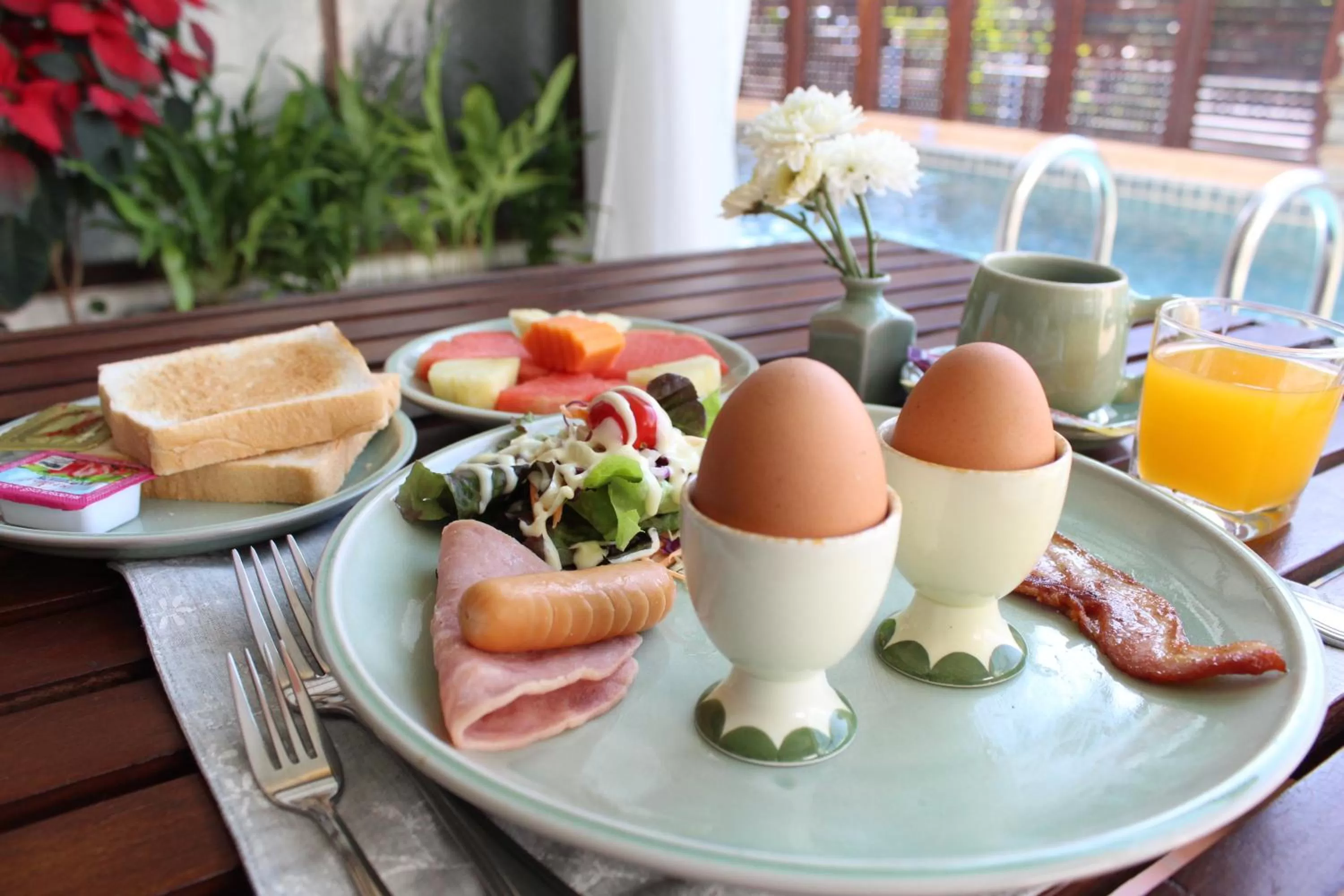 Breakfast in Kampaeng Ngam Hotel