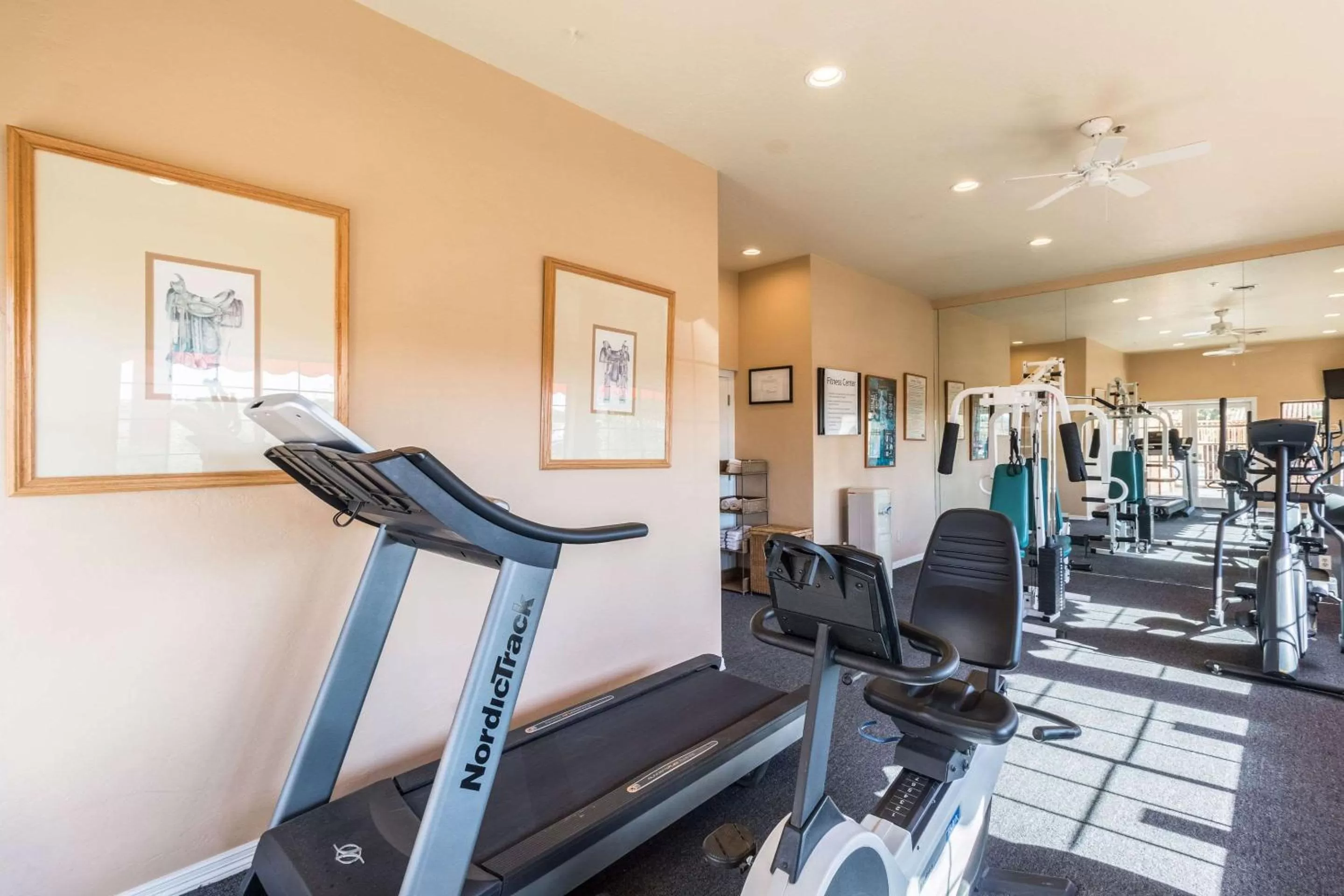 Fitness centre/facilities in Quality Inn Casa Grande I-10