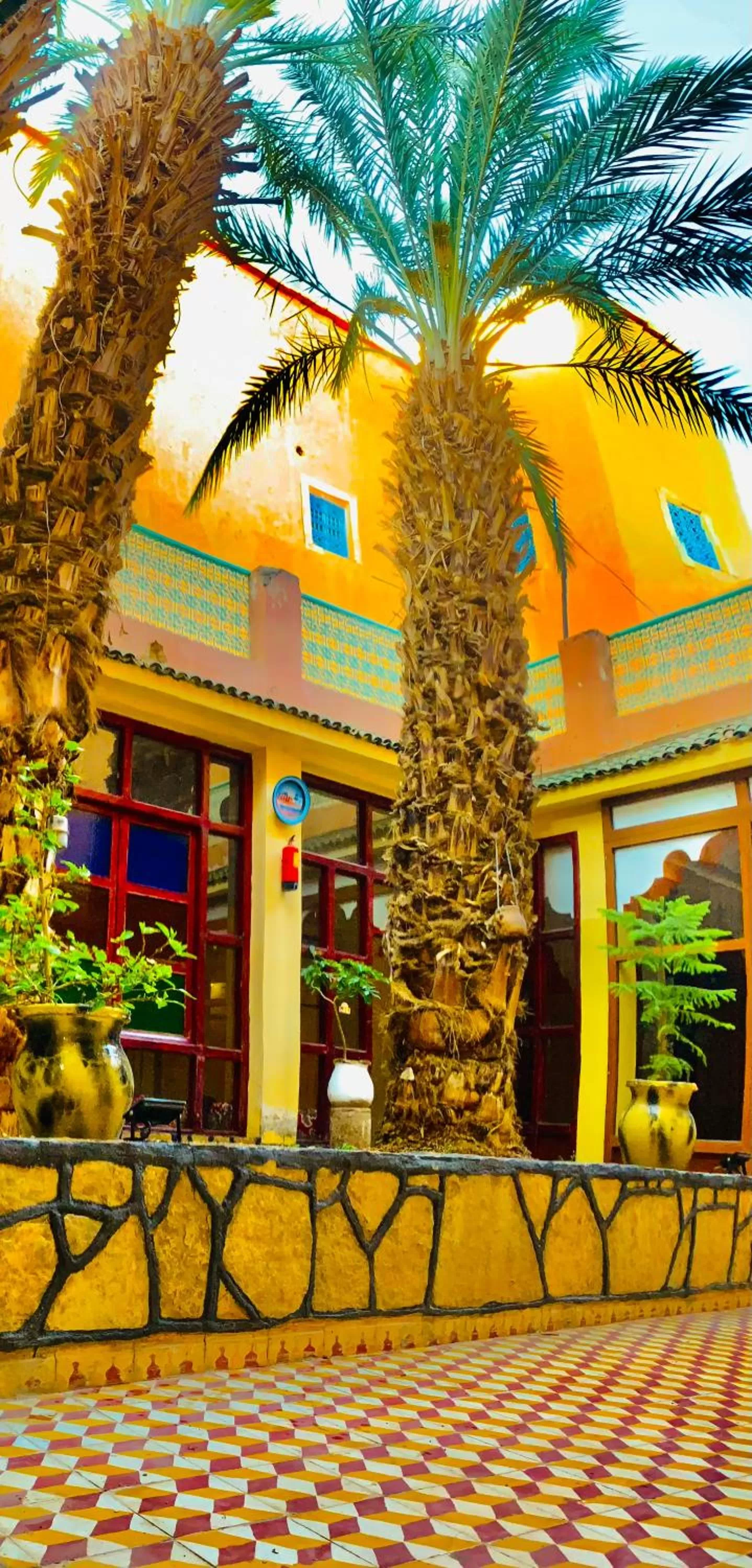 Property building in Hotel Restaurant La Kasbah