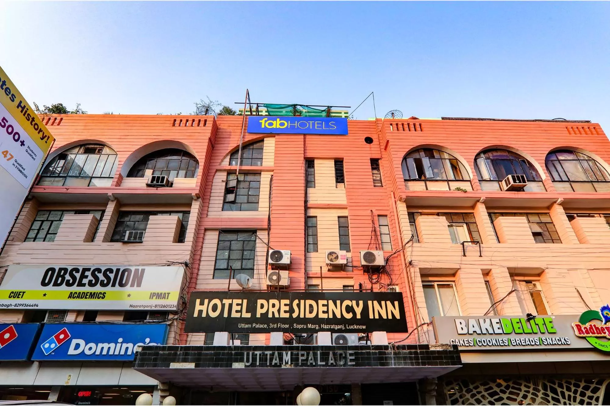 Property Building in Hotel Presidency Inn