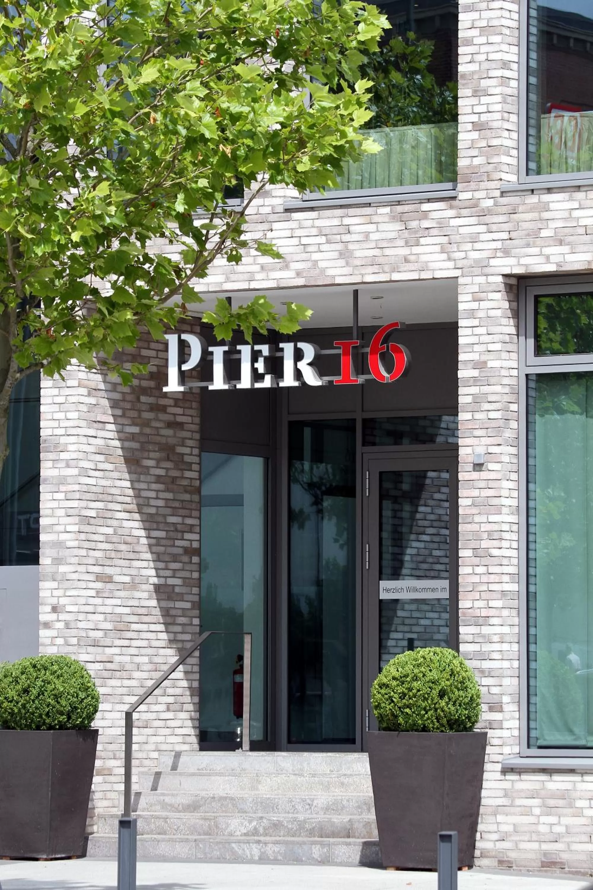 Facade/entrance in ATLANTIC Hotel Kiel