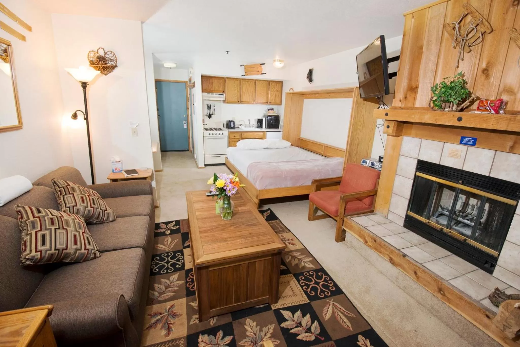 Living room in Kirkwood Mountain Resort Properties