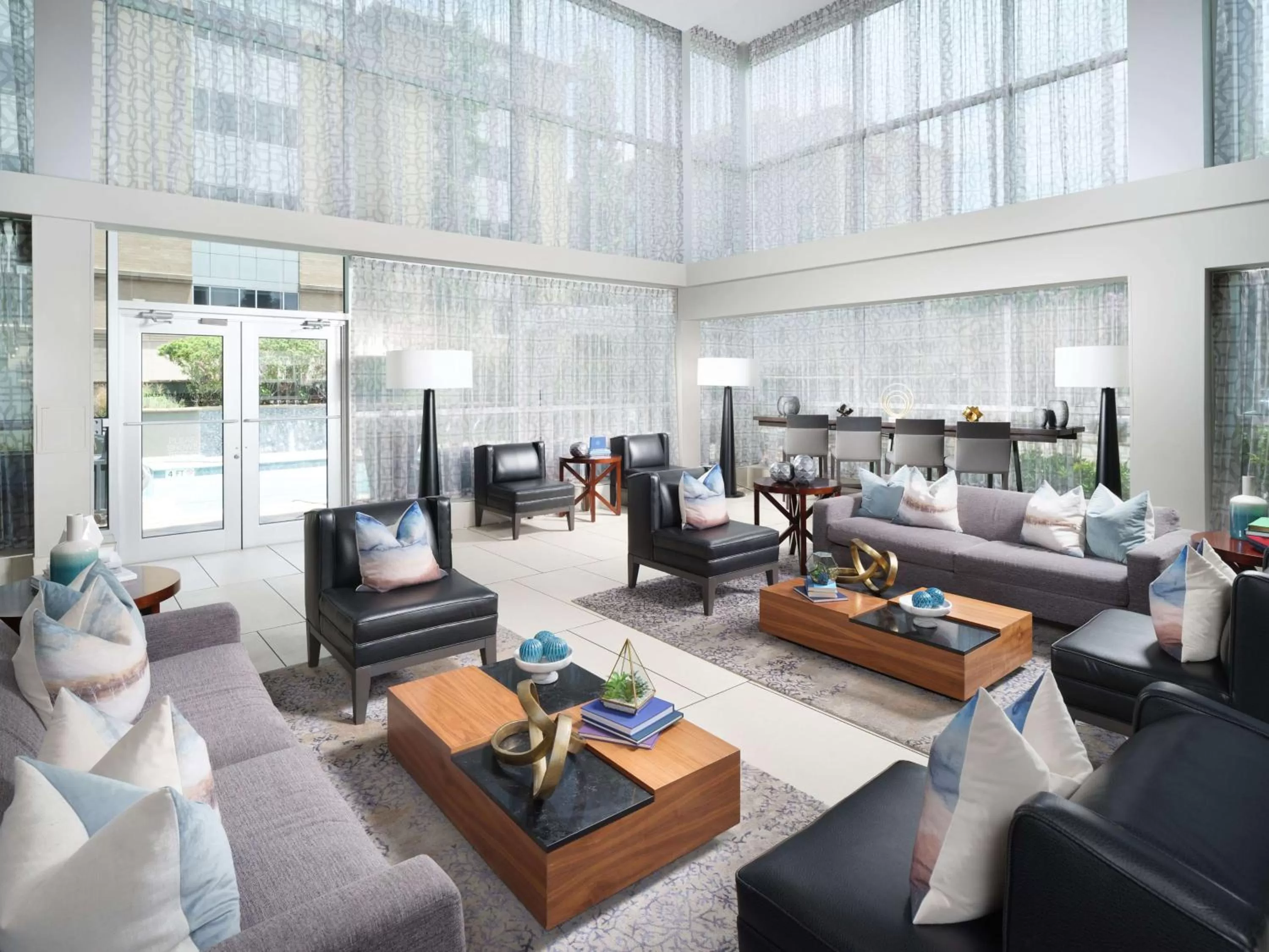 Lobby or reception in DoubleTree by Hilton Hotel Chattanooga Downtown