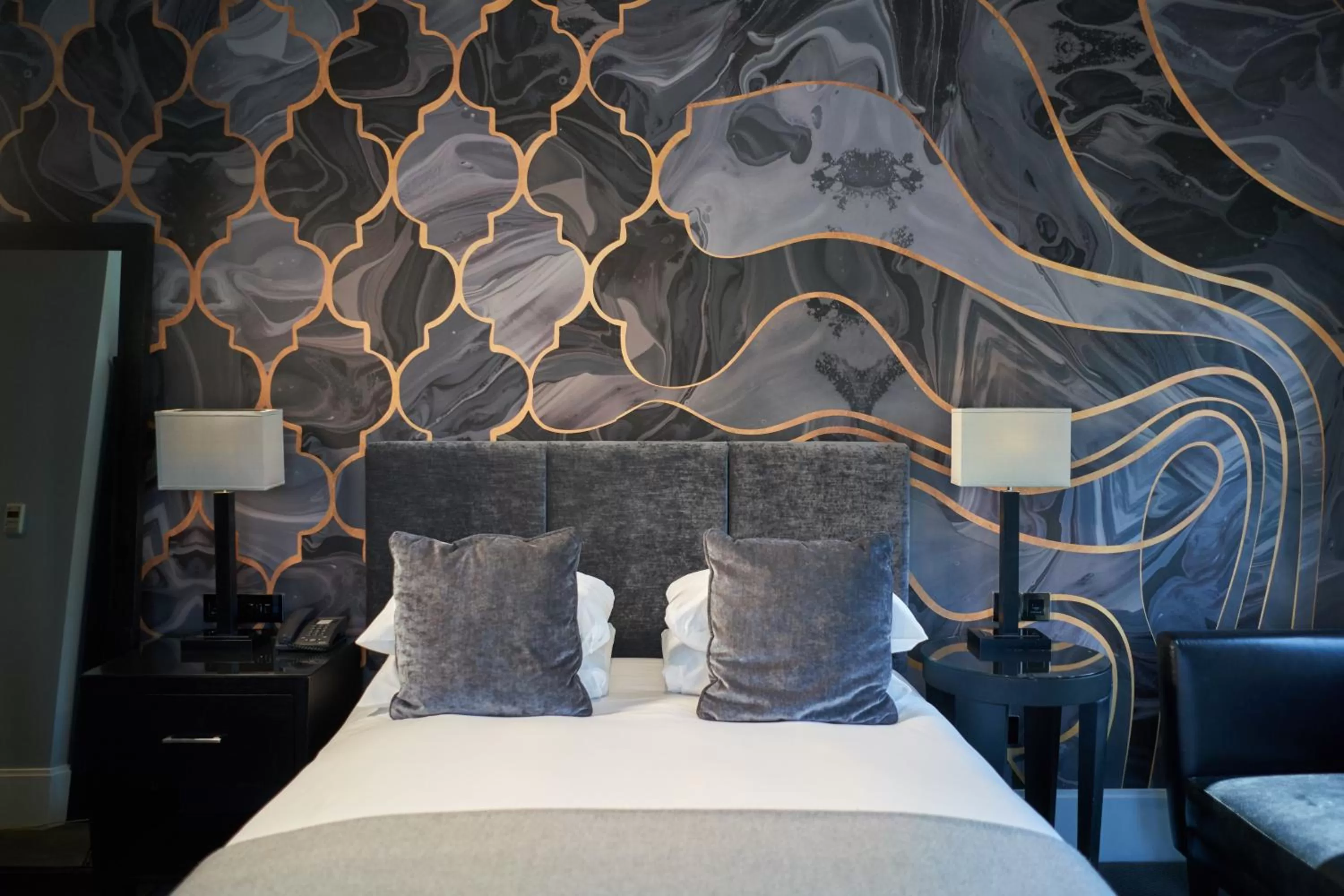 Bed in Malmaison Liverpool