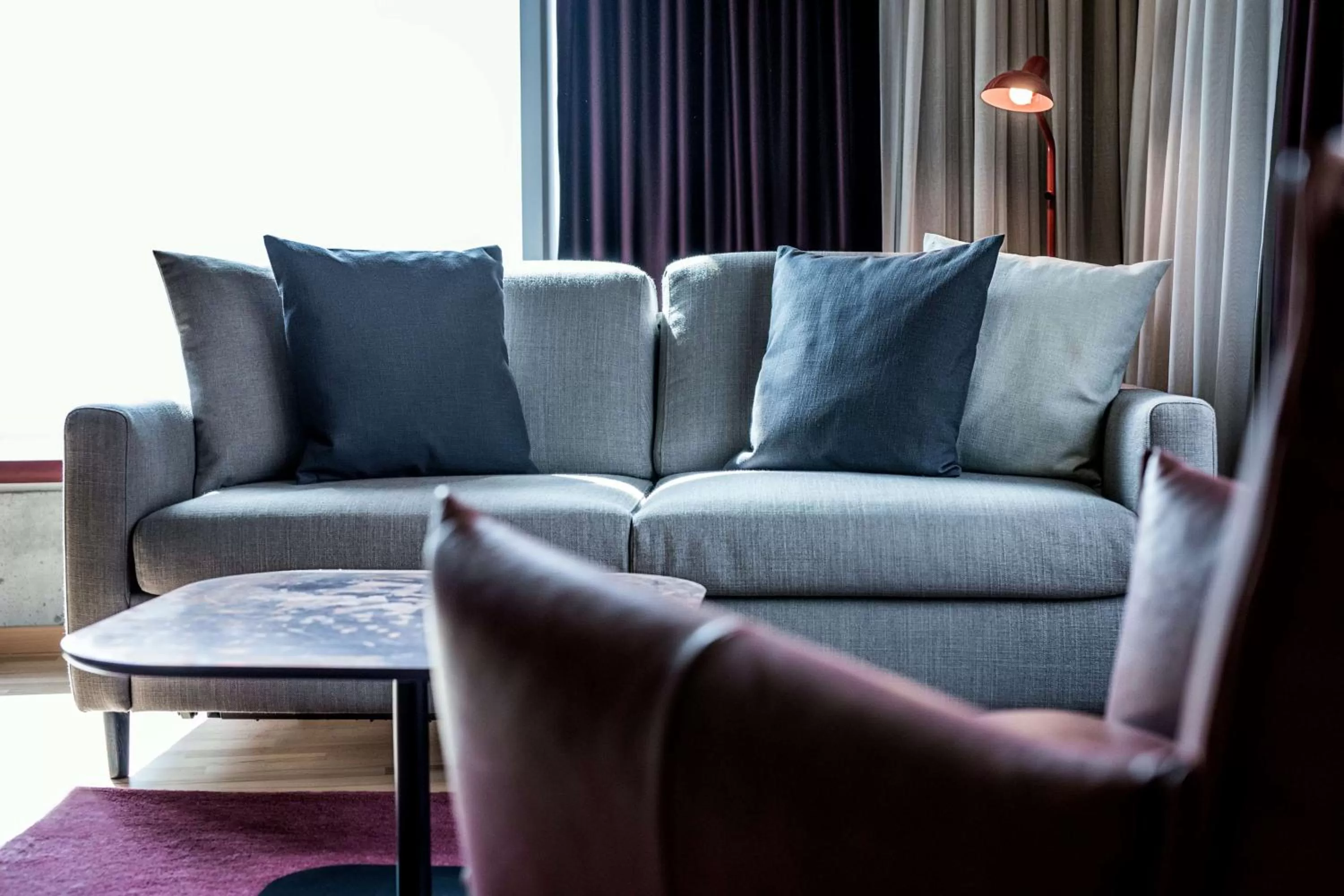 Photo of the whole room in Scandic Kødbyen