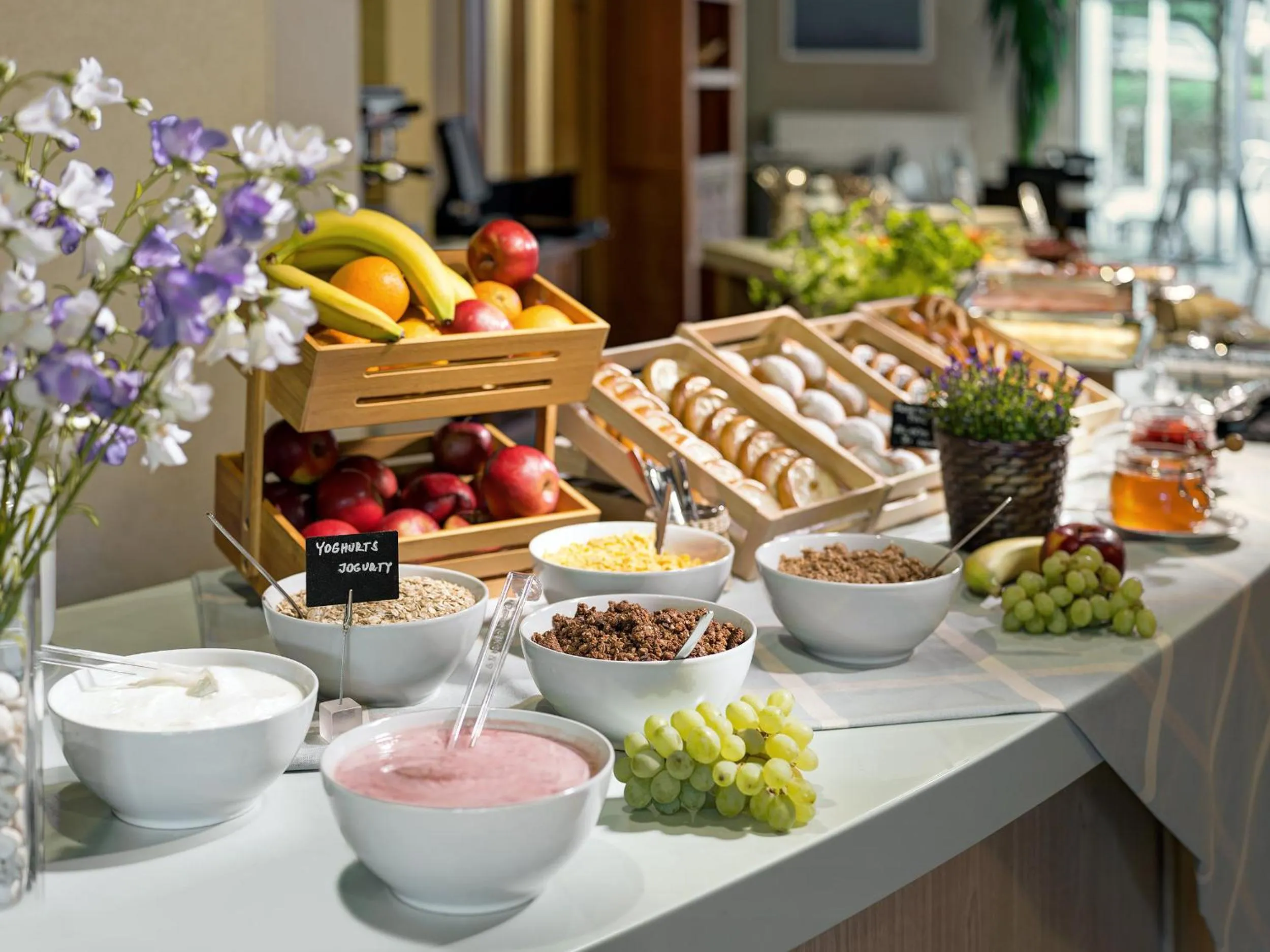 Buffet breakfast in Hotel Michael