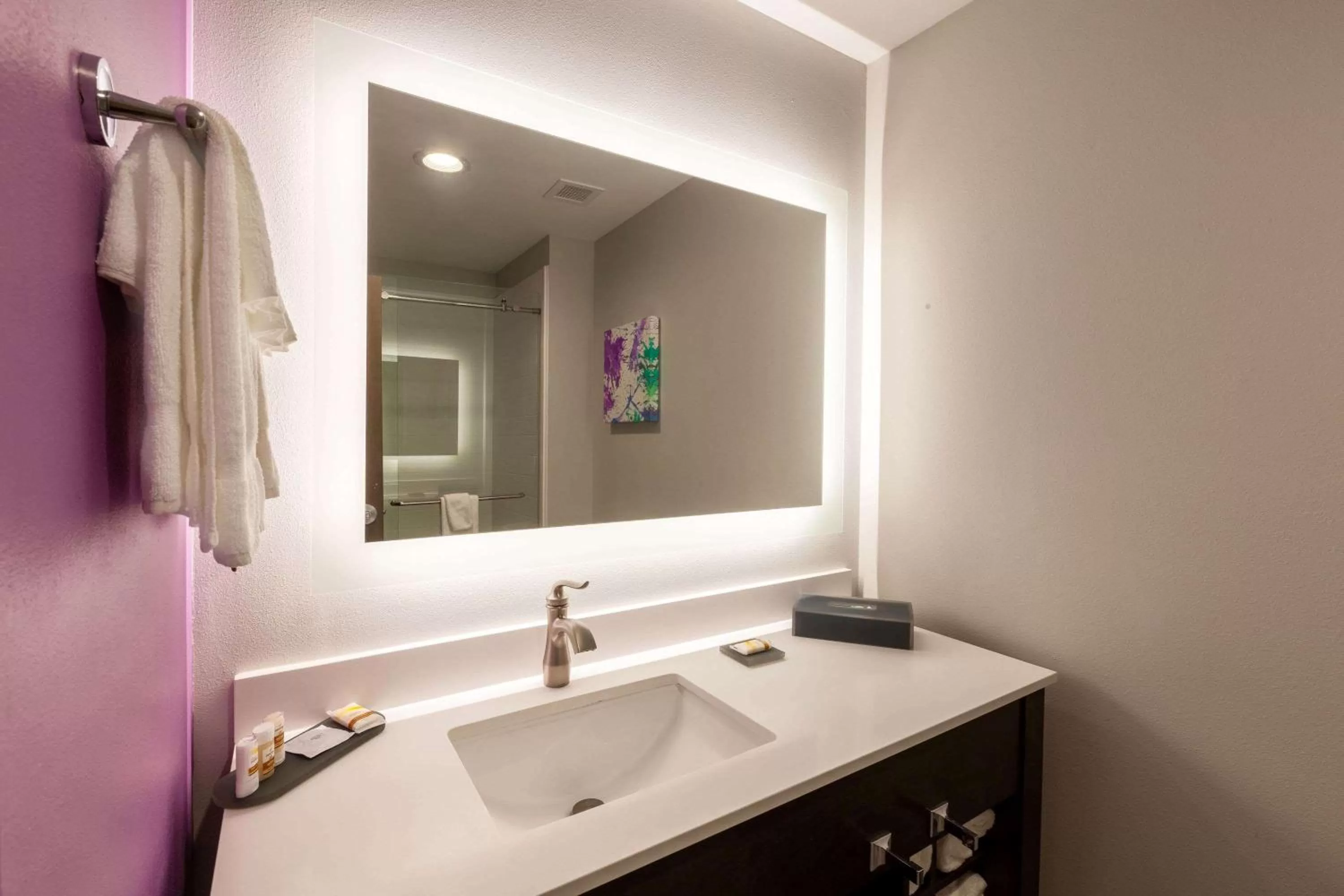 Bathroom in La Quinta Inn & Suites by Wyndham Lafayette Oil Center