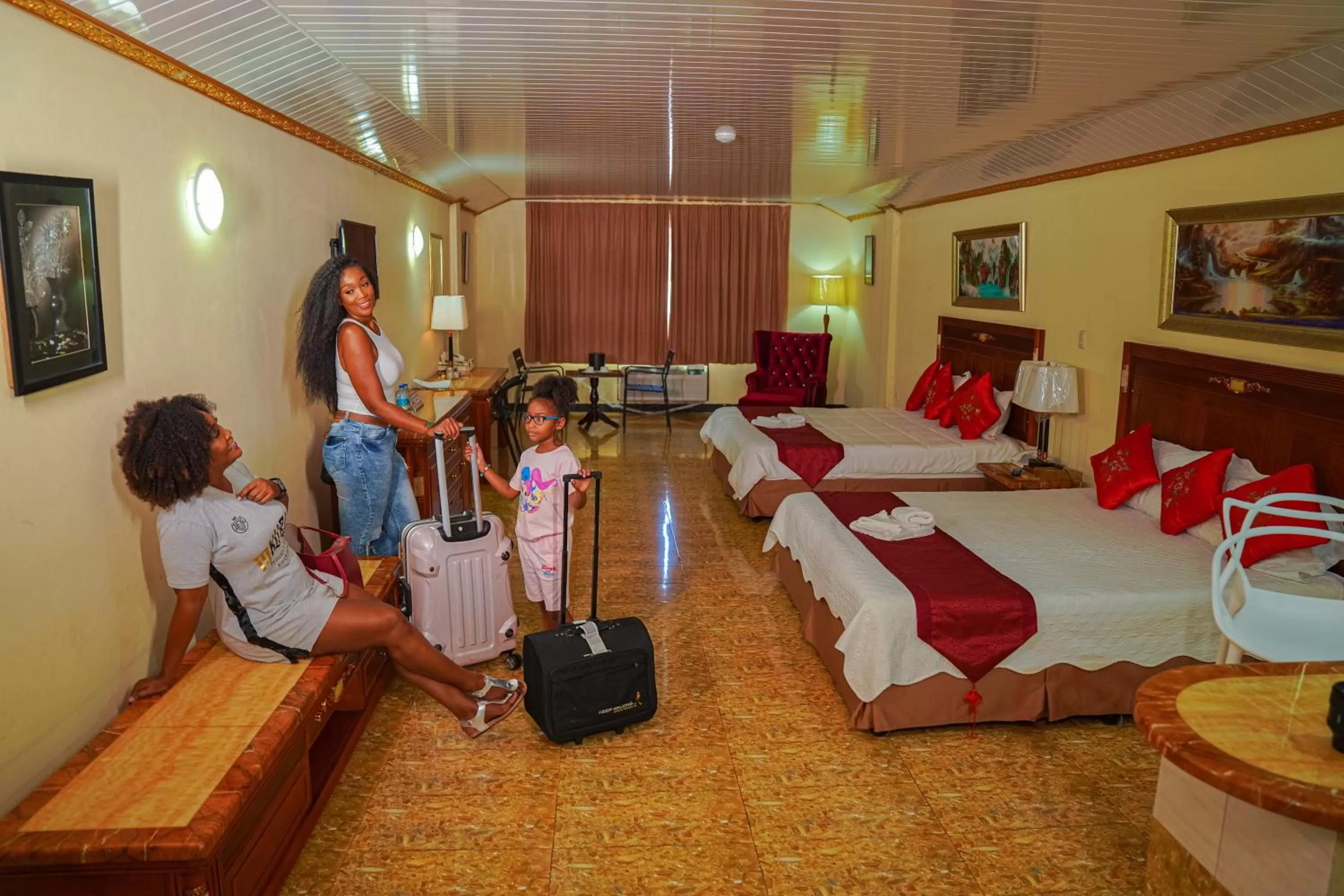 Bed in Metro Hotel Couva