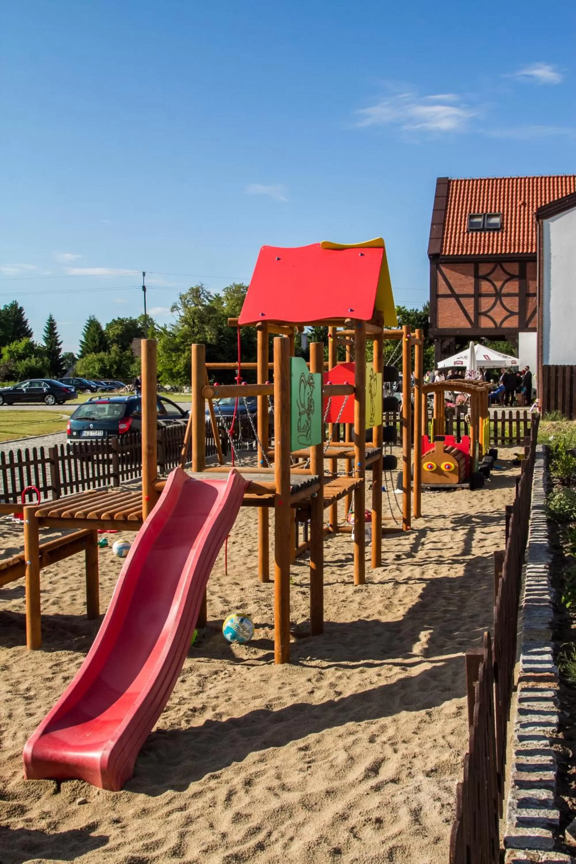 Children play ground in Folwark Żuławski