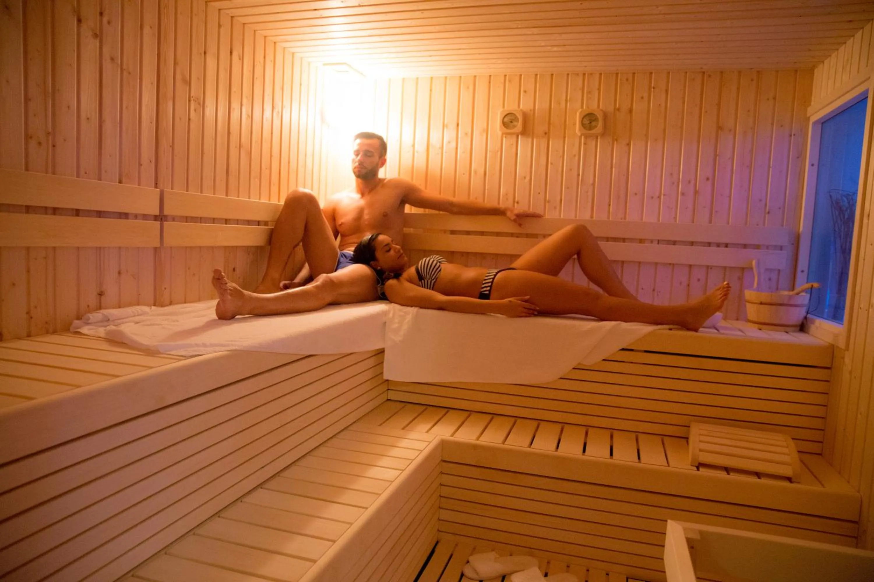 Sauna in Hotel Degli Ulivi