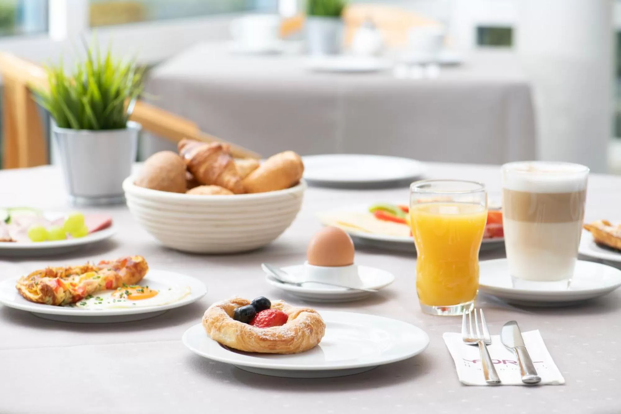 Food close-up in Fora Hotel Hannover by Mercure