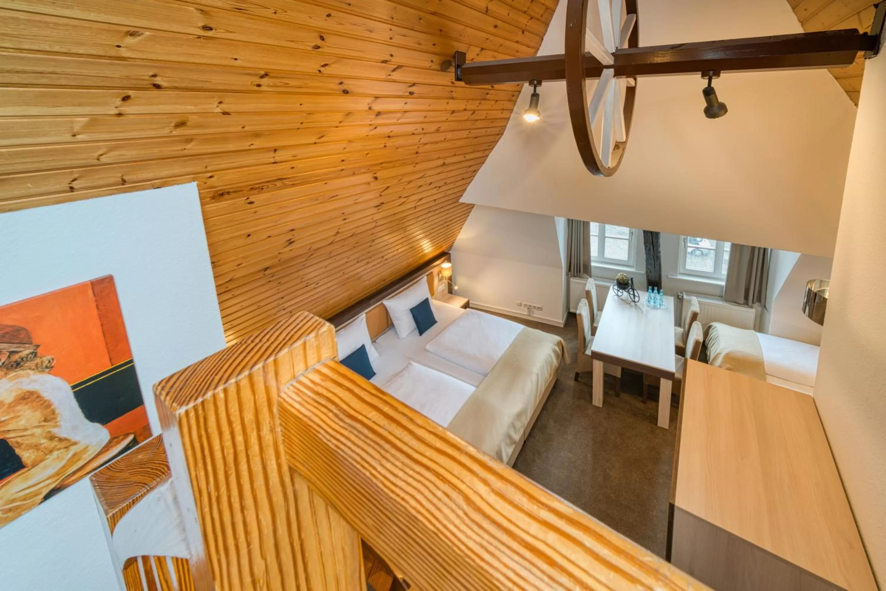 Bed in Hotel Am Fischmarkt