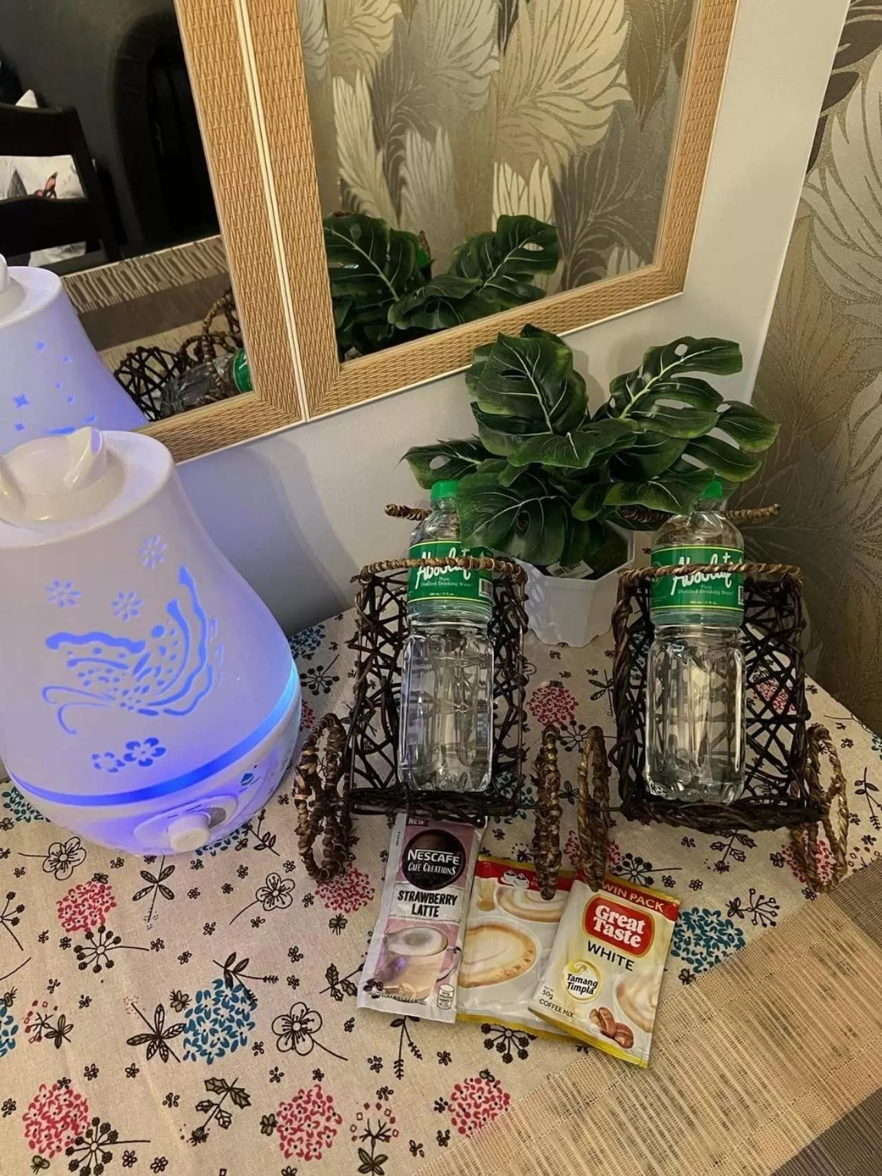 Drinks in Yam Staycation Shore Residences