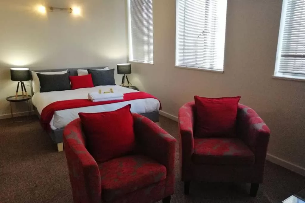 Bed in Mapungubwe Hotel Apartments Marshalltown