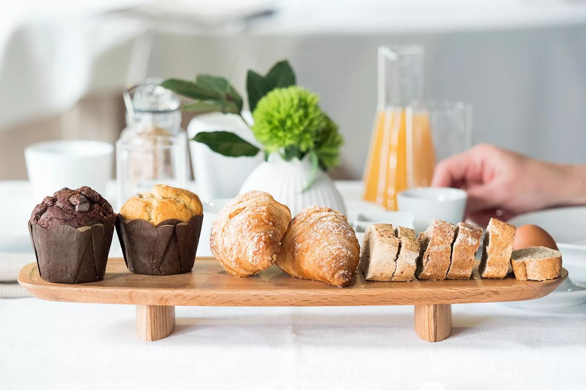 Continental breakfast in Byssus Suites
