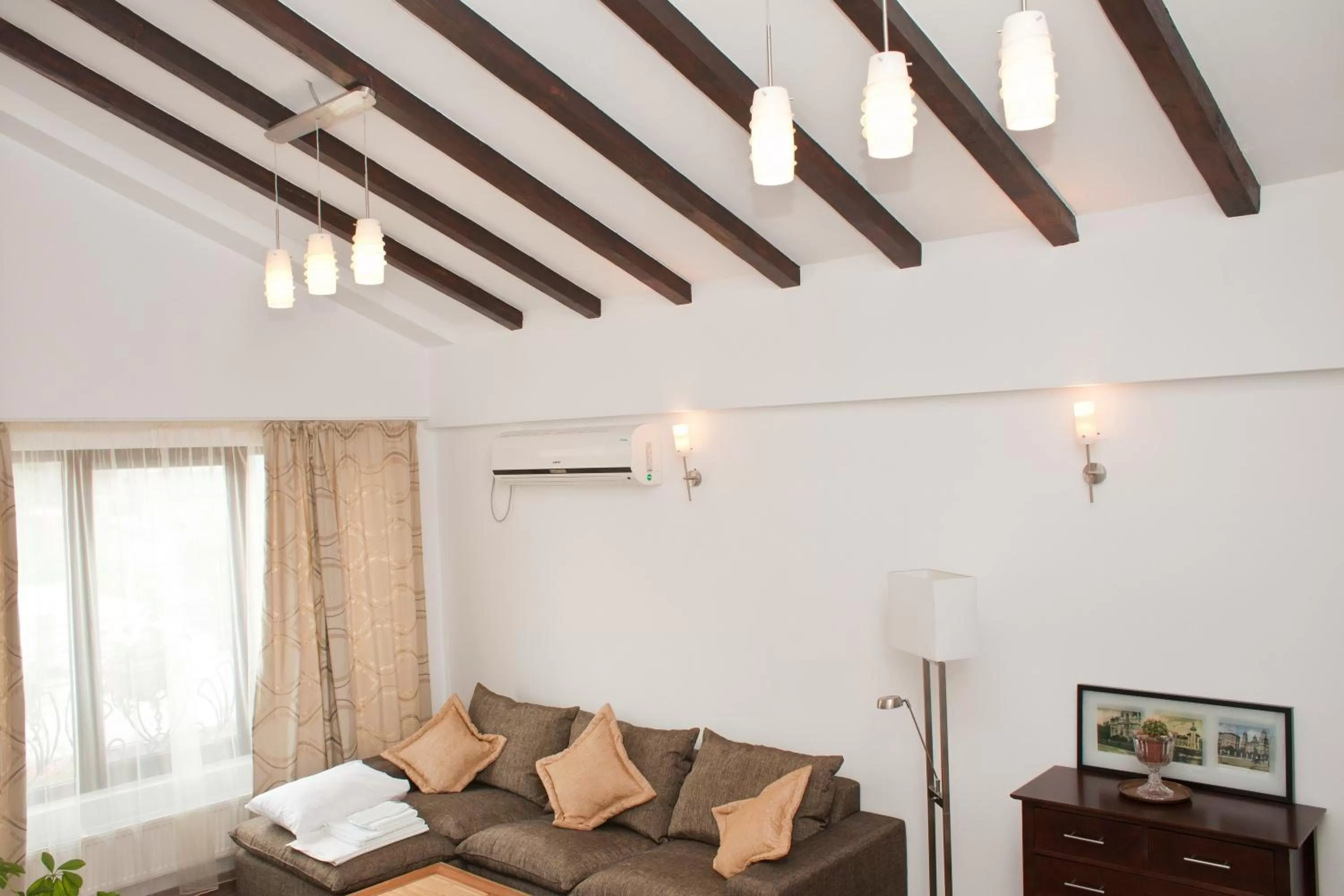 Living room in Hotel Belleville