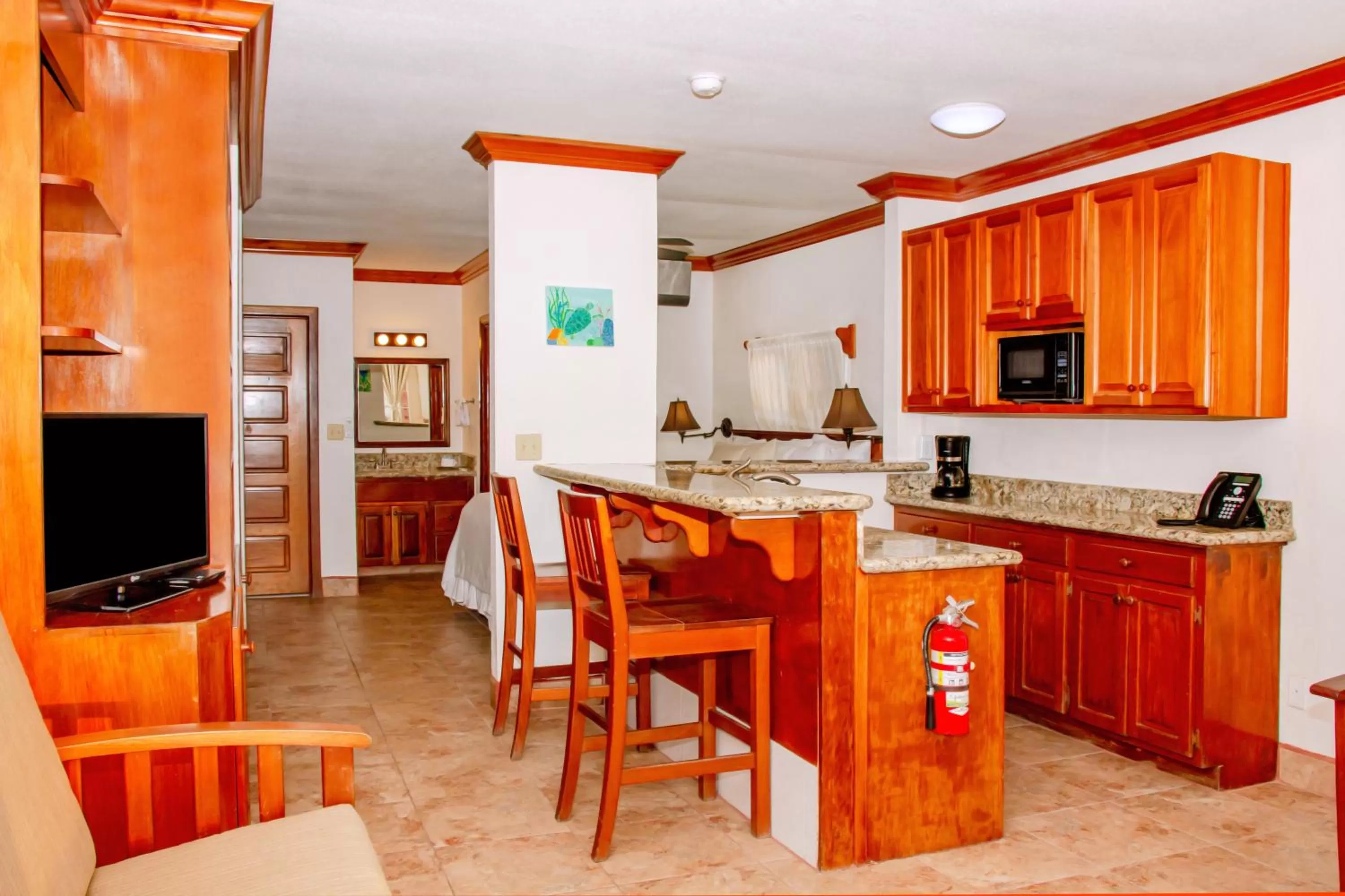 kitchen in Mayan Princess Hotel