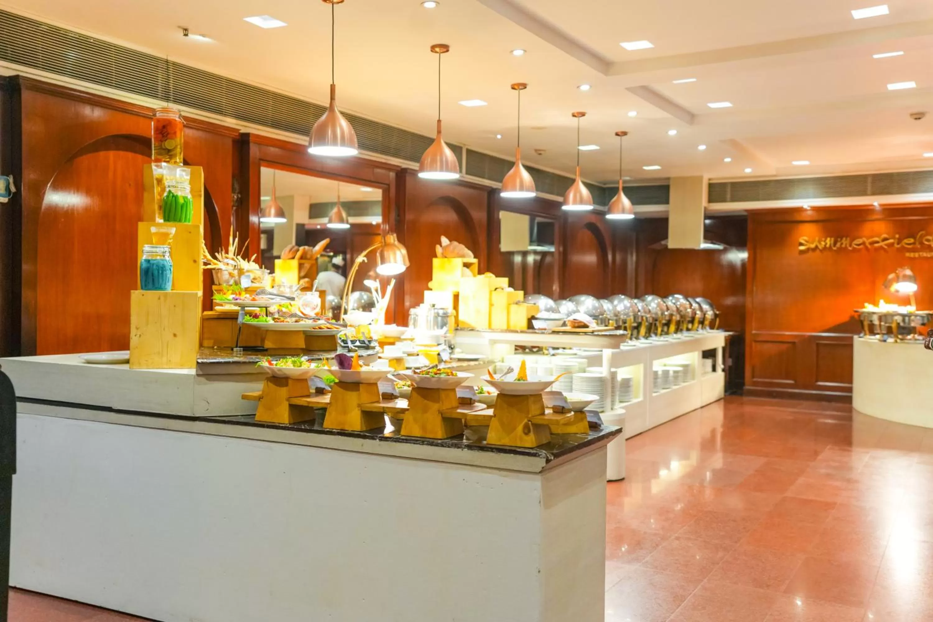 Breakfast in Hotel Sarina