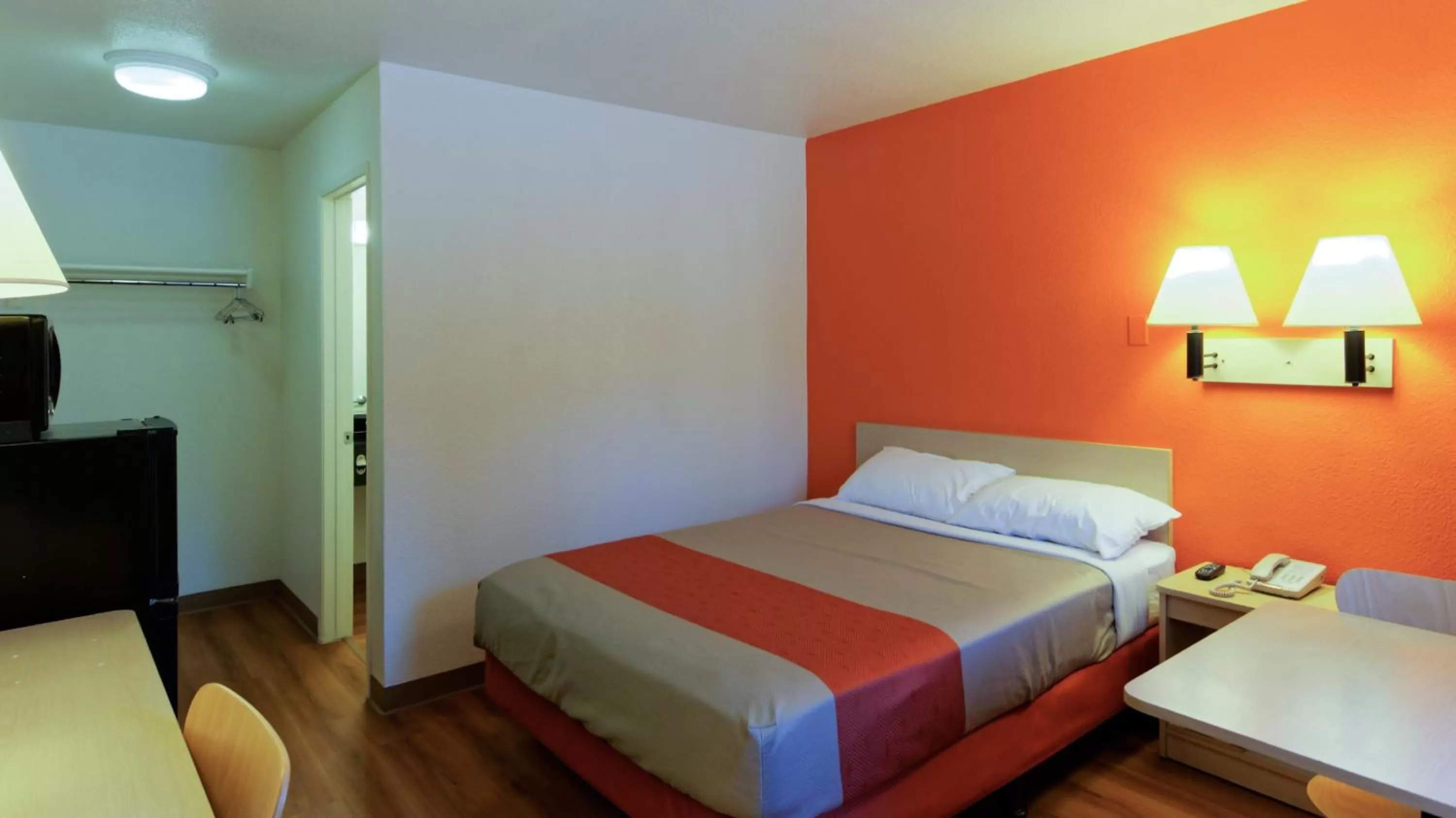 Bed in Motel 6-Chico, CA