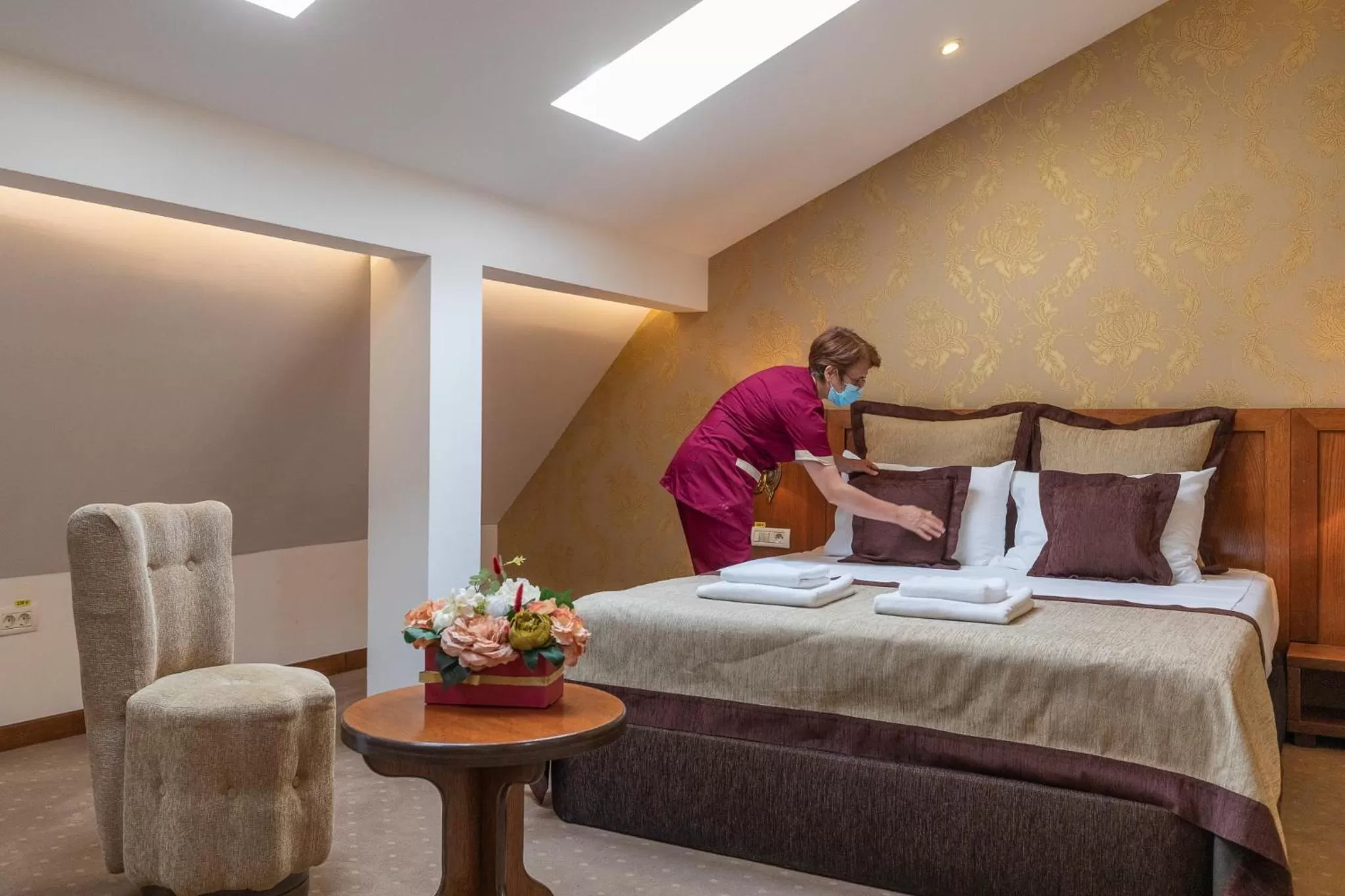 Property building, Bed in Hotel Gott