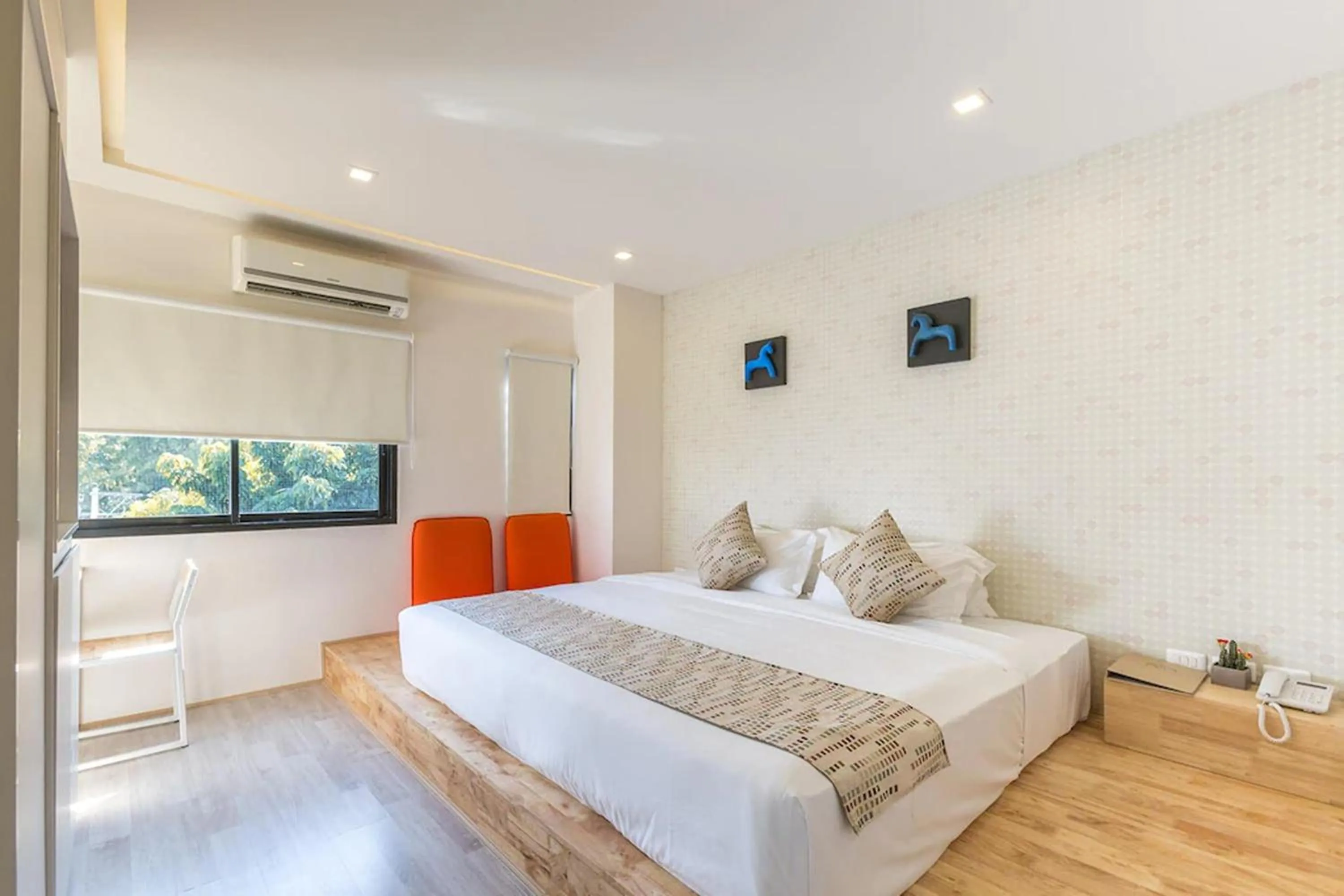 Bed in The Guest Arak Boutique Hotel