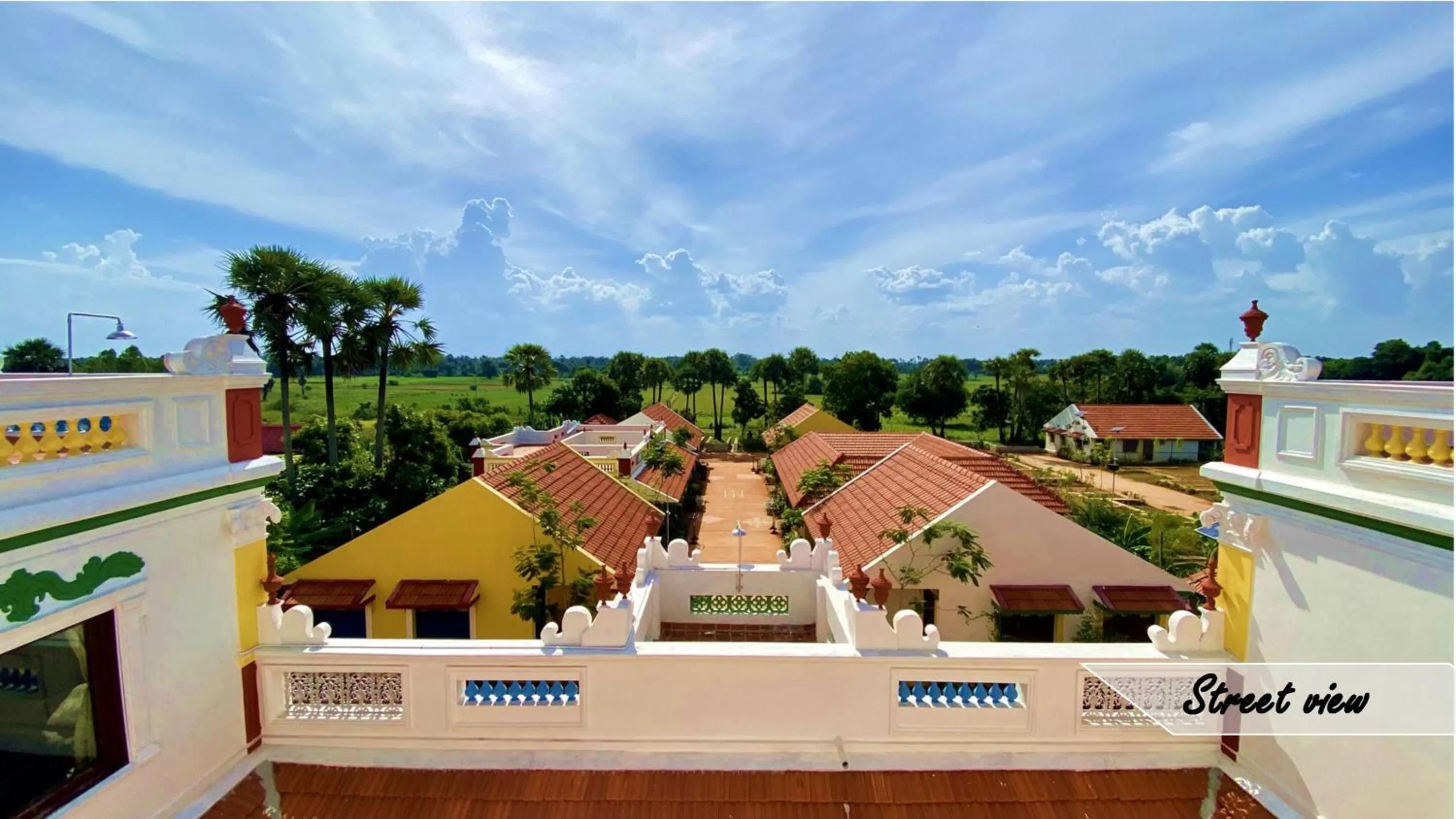 Street view in Marutham Village Resort