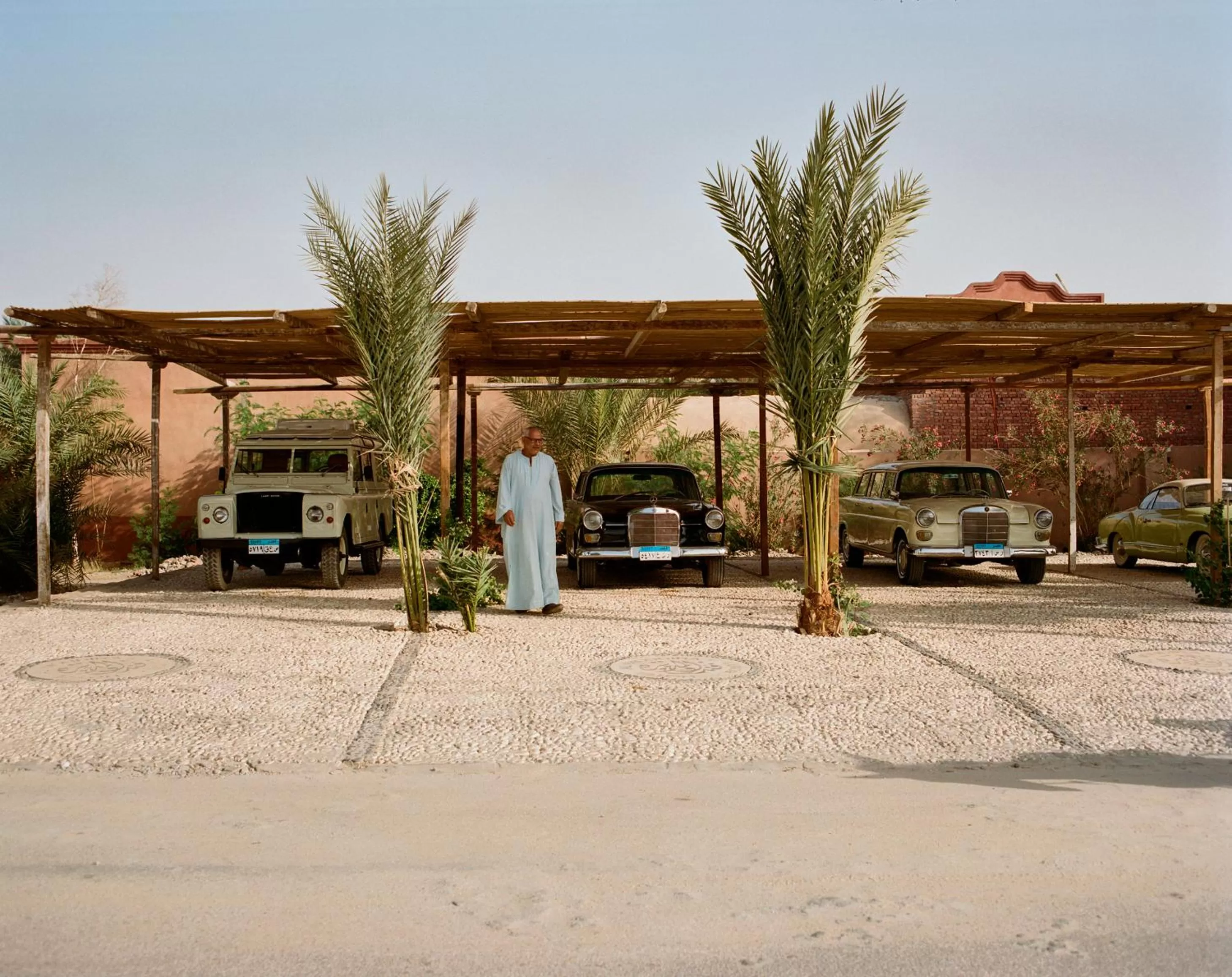 Parking in Al Moudira Hotel