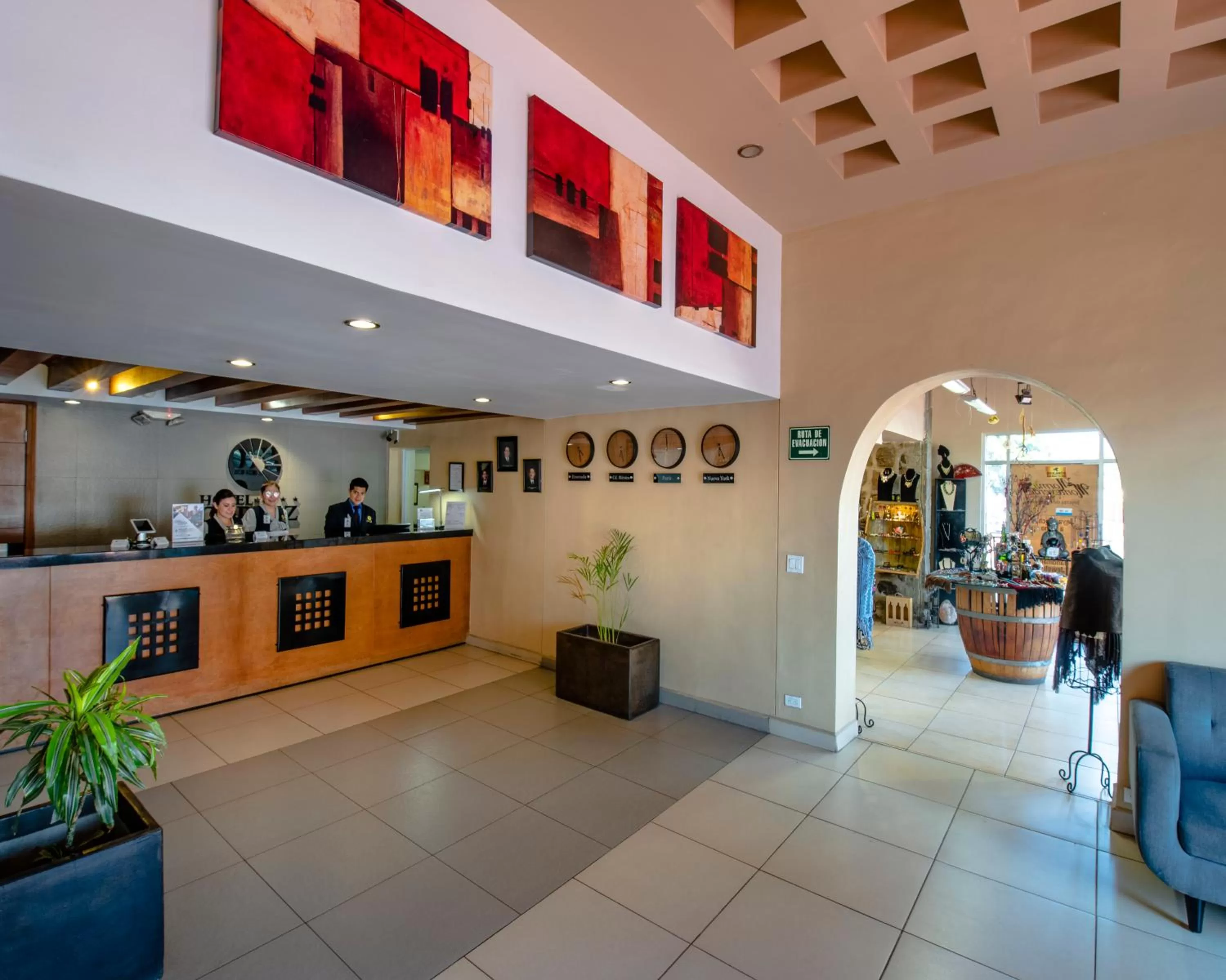 Lobby or reception in Baja Inn Hoteles Ensenada