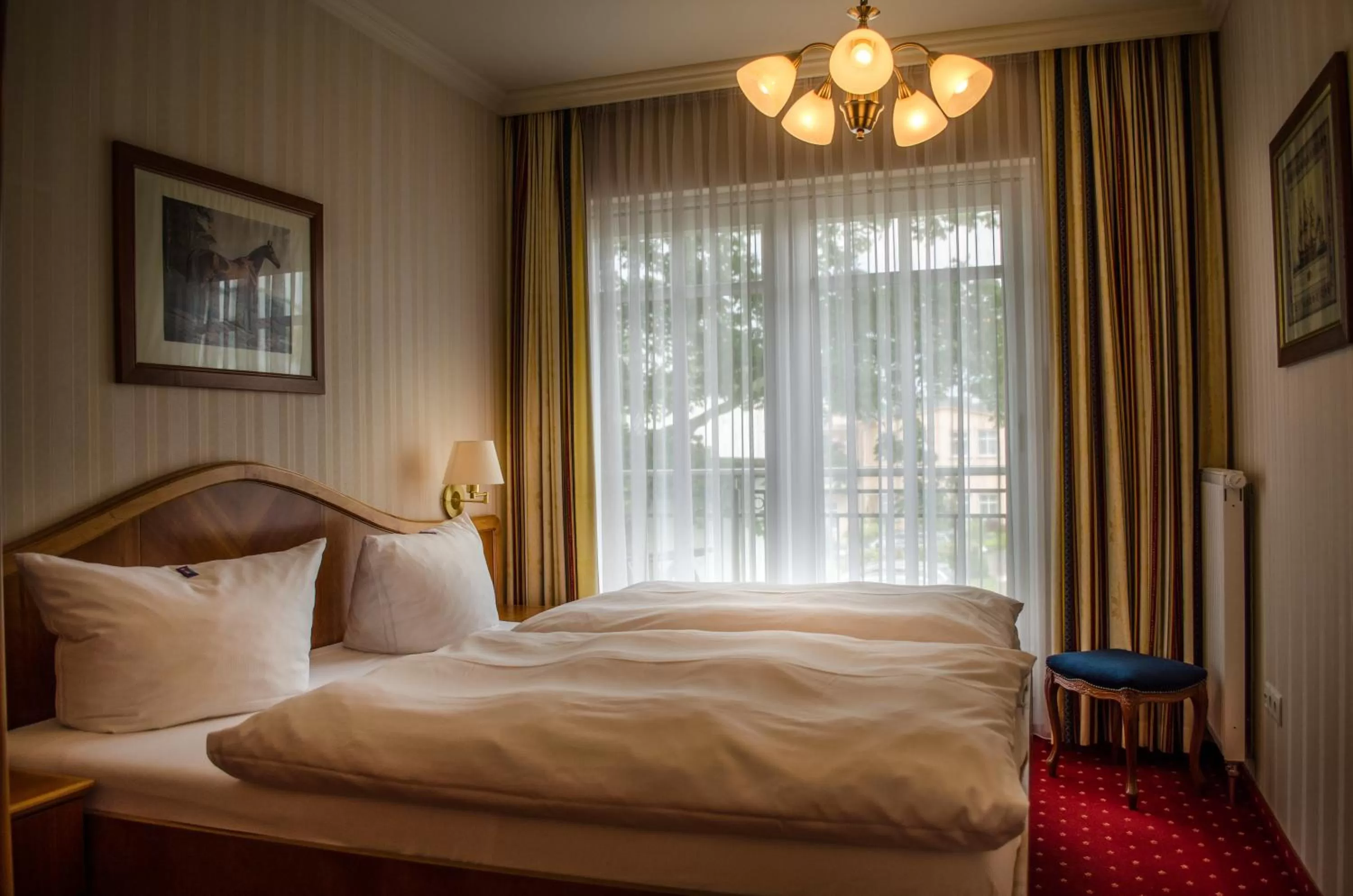 Photo of the whole room, Bed in Hotel Meereswelle - Anno 1875