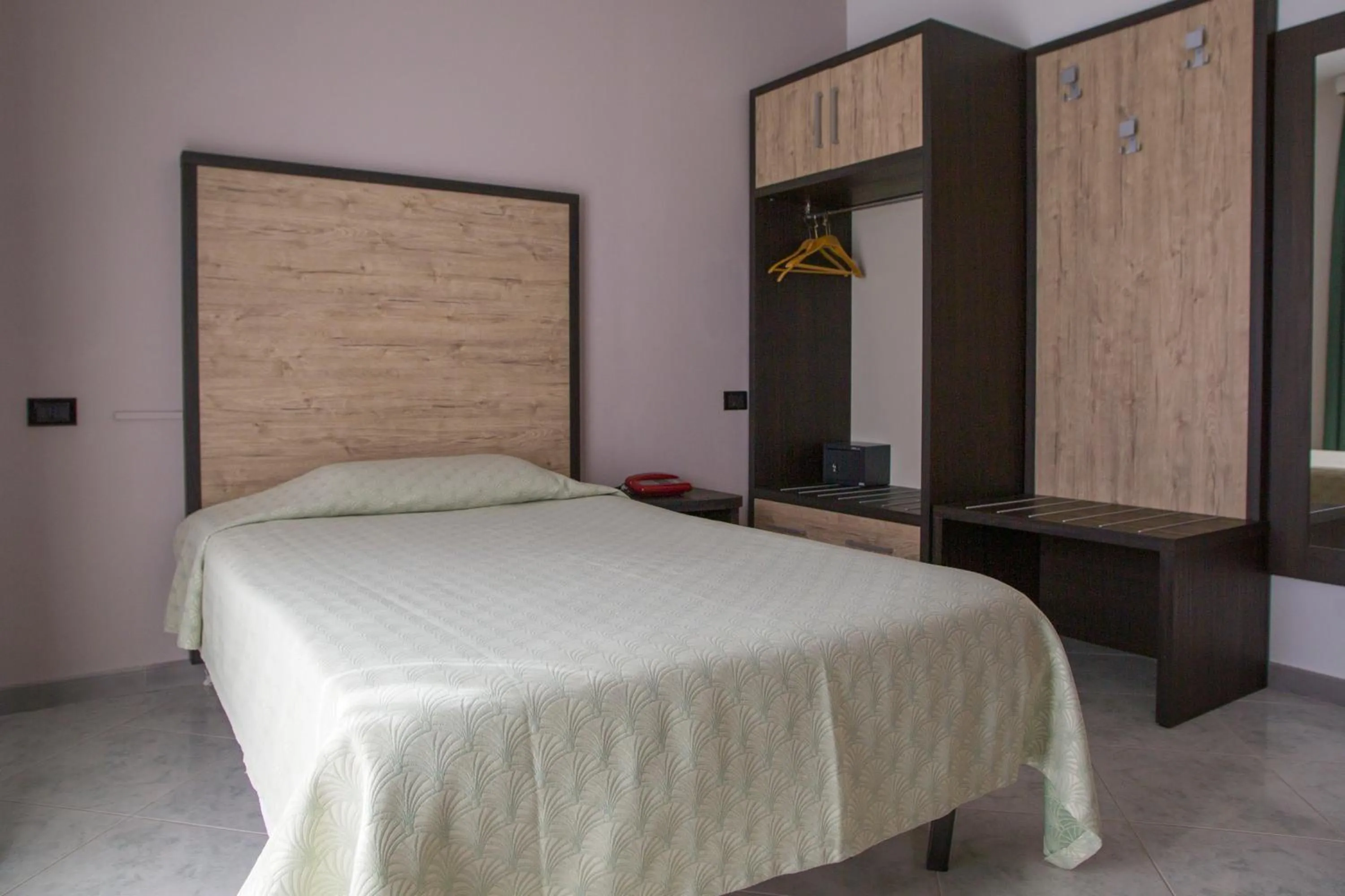 Bed in Hotel San Marco