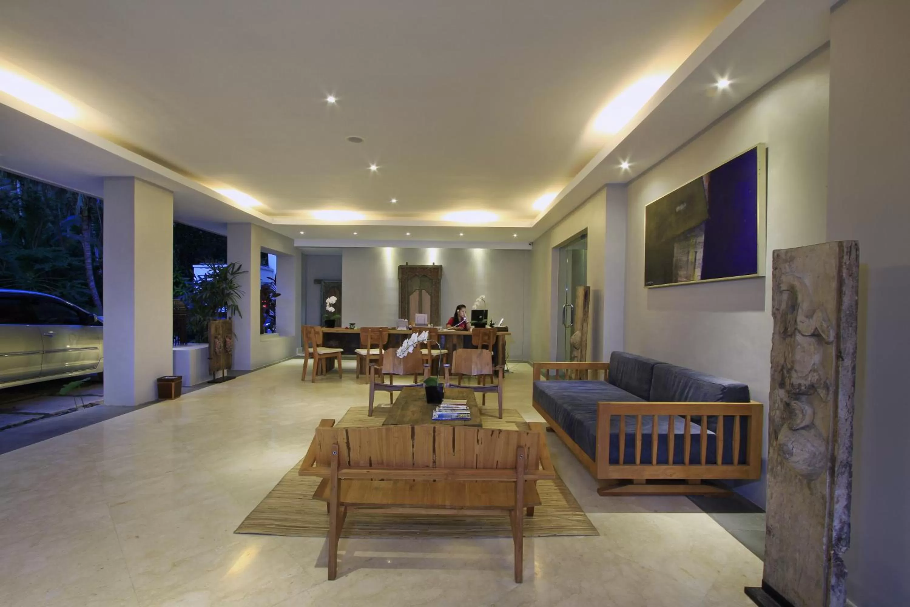 Lobby or reception in Puri Sebali Resort