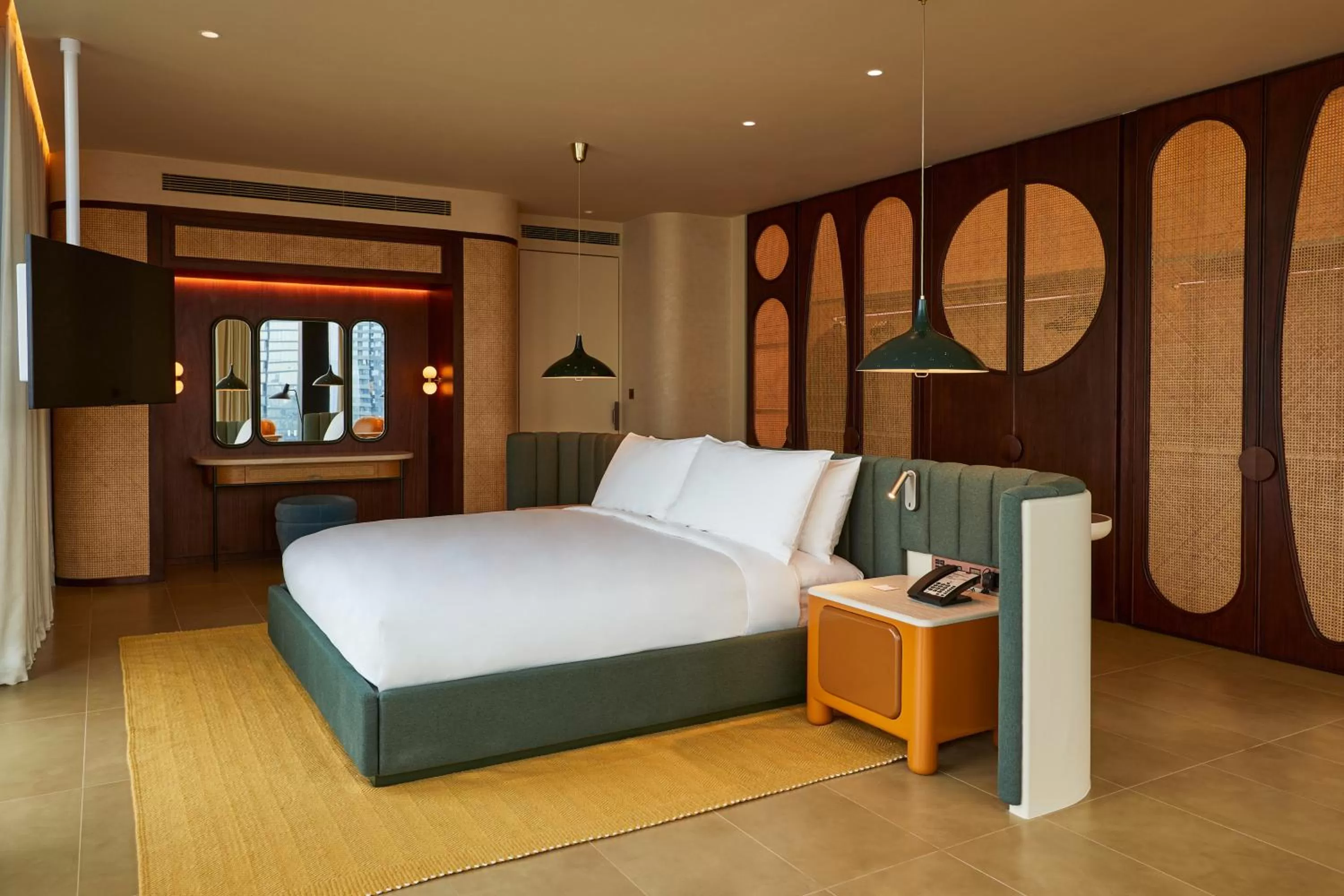 Bed in The Standard, Bangkok Mahanakhon