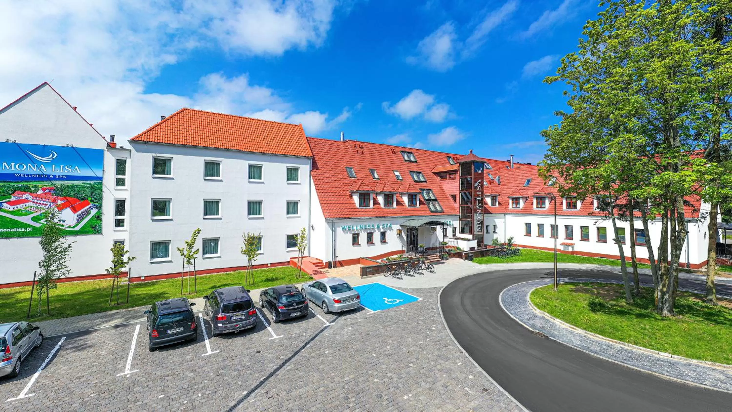 Property building in Hotel Mona Lisa Wellness & Spa