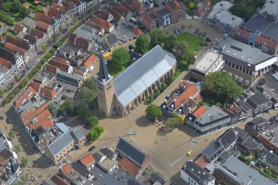 Bird's eye view, Bird's-eye View in Hotel Grandcafe De Doelen