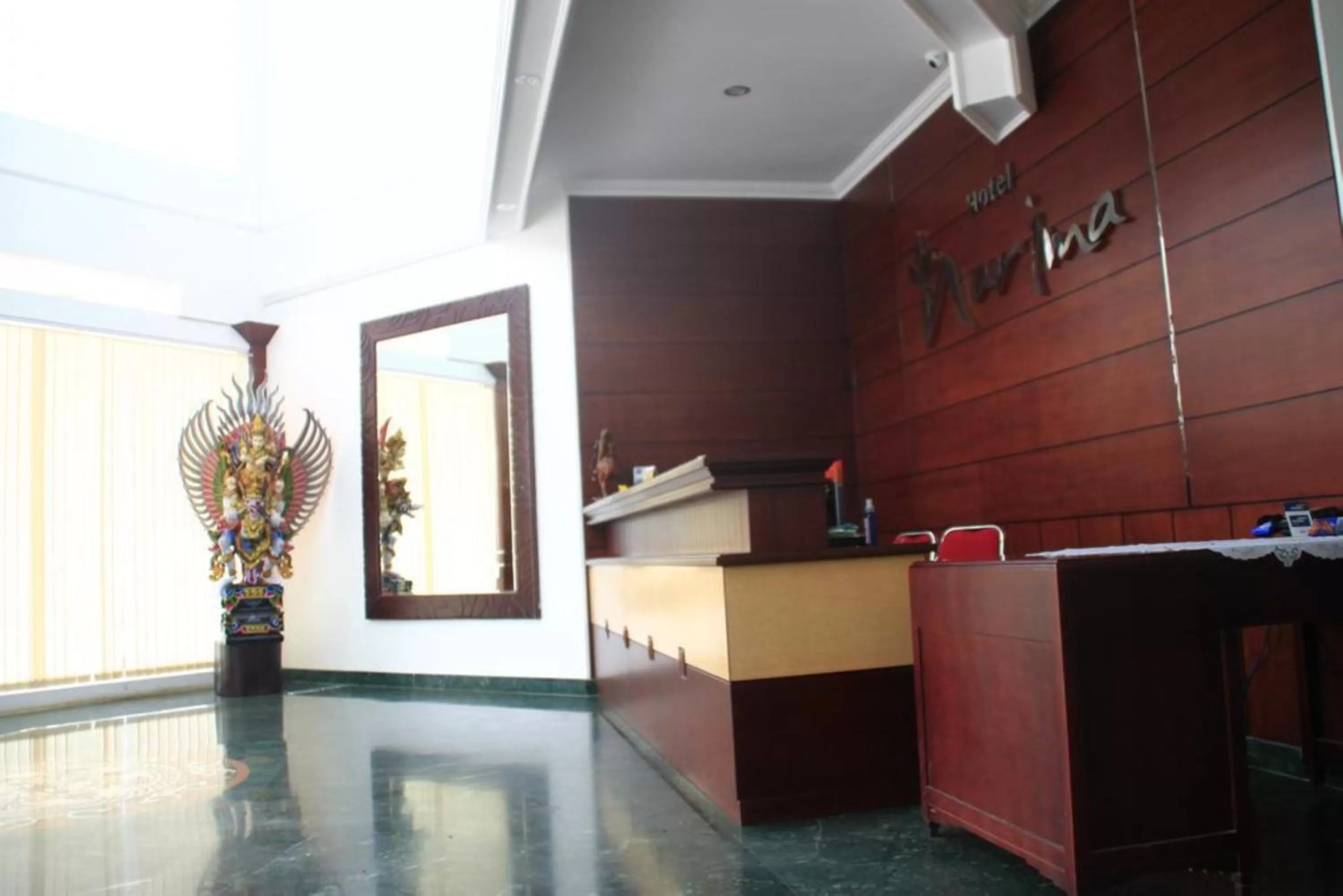 Lobby or reception in Narima Resort Hotel