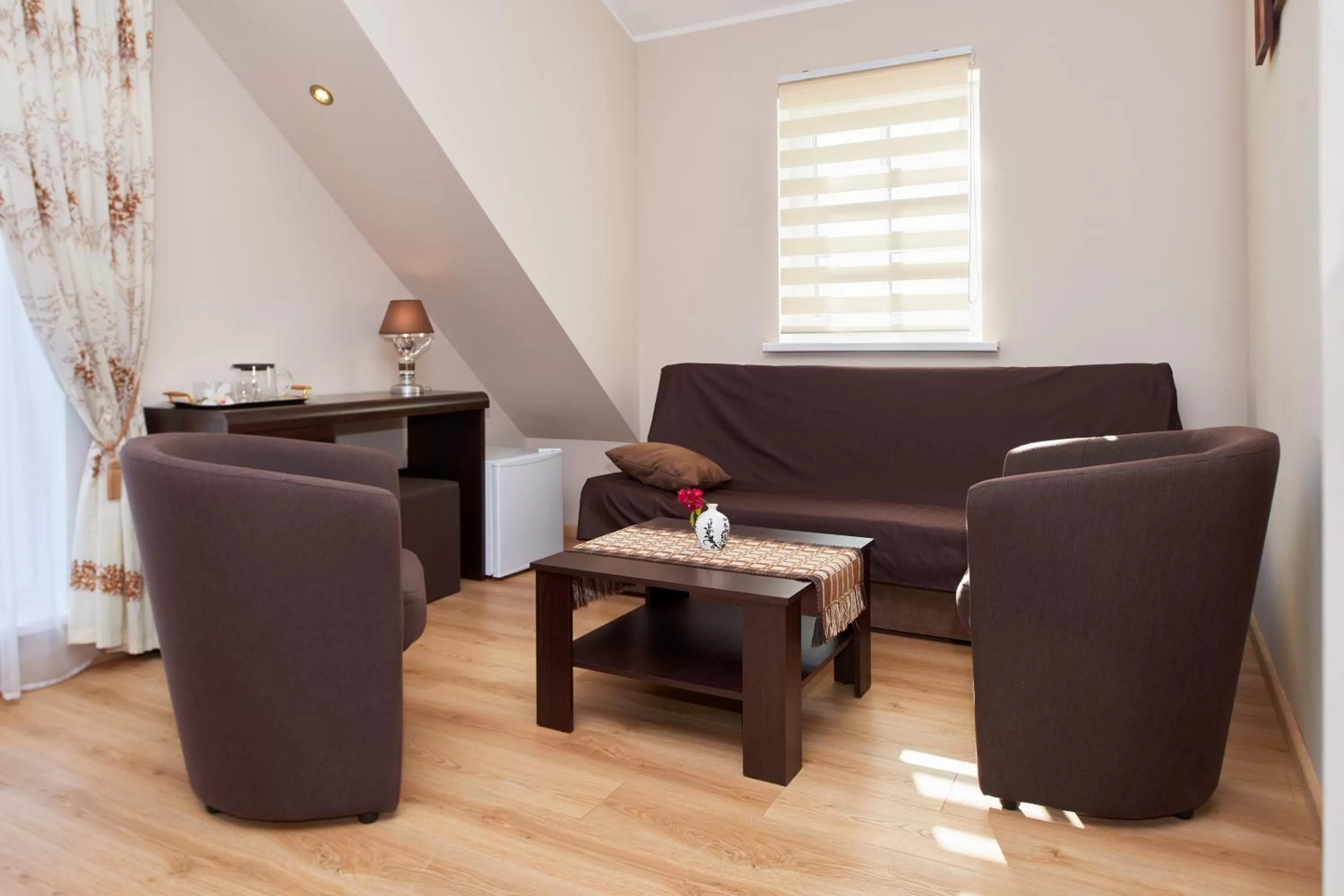 Seating Area in "Trakaitis" apartments in Villa