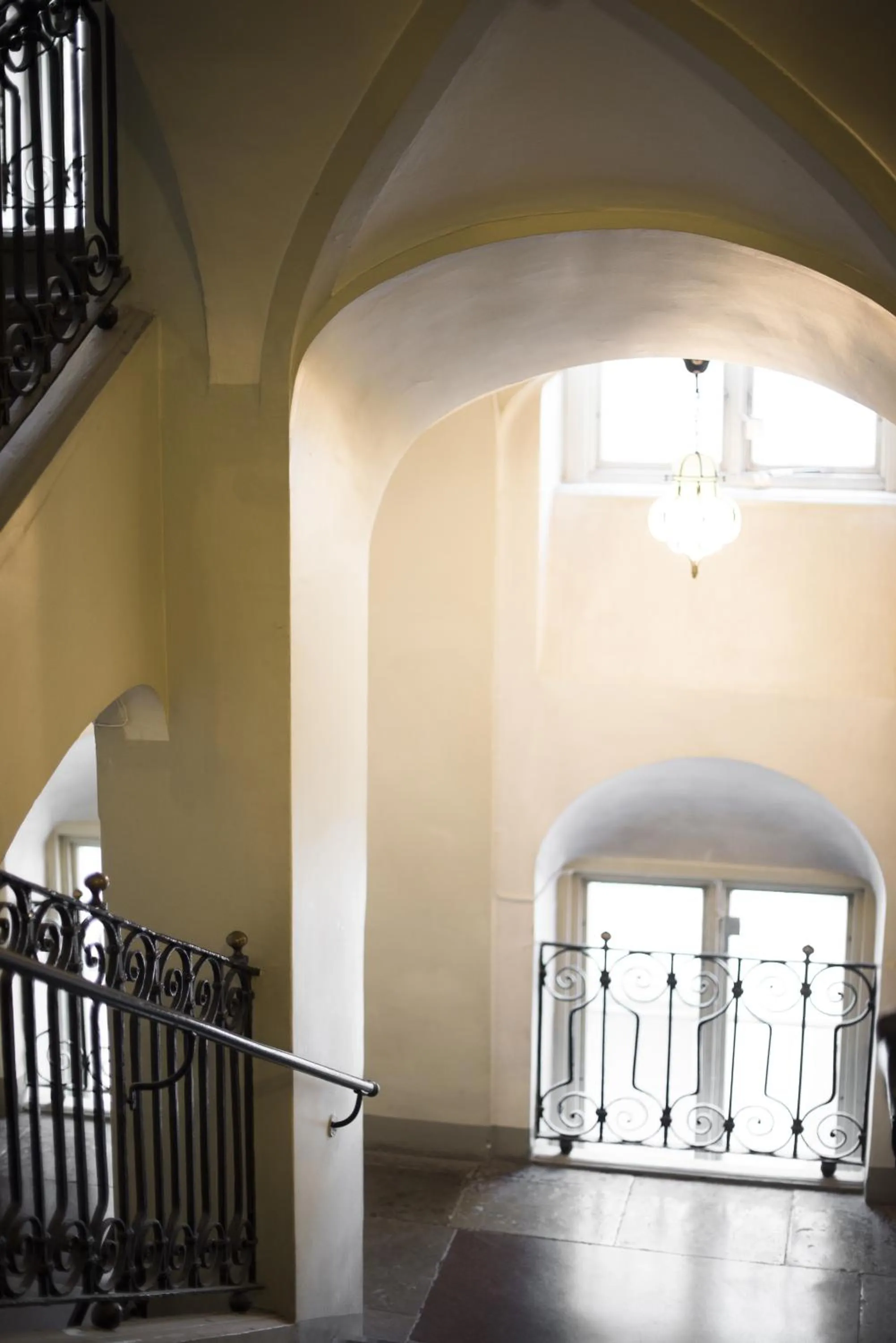Decorative detail in Castle House Inn