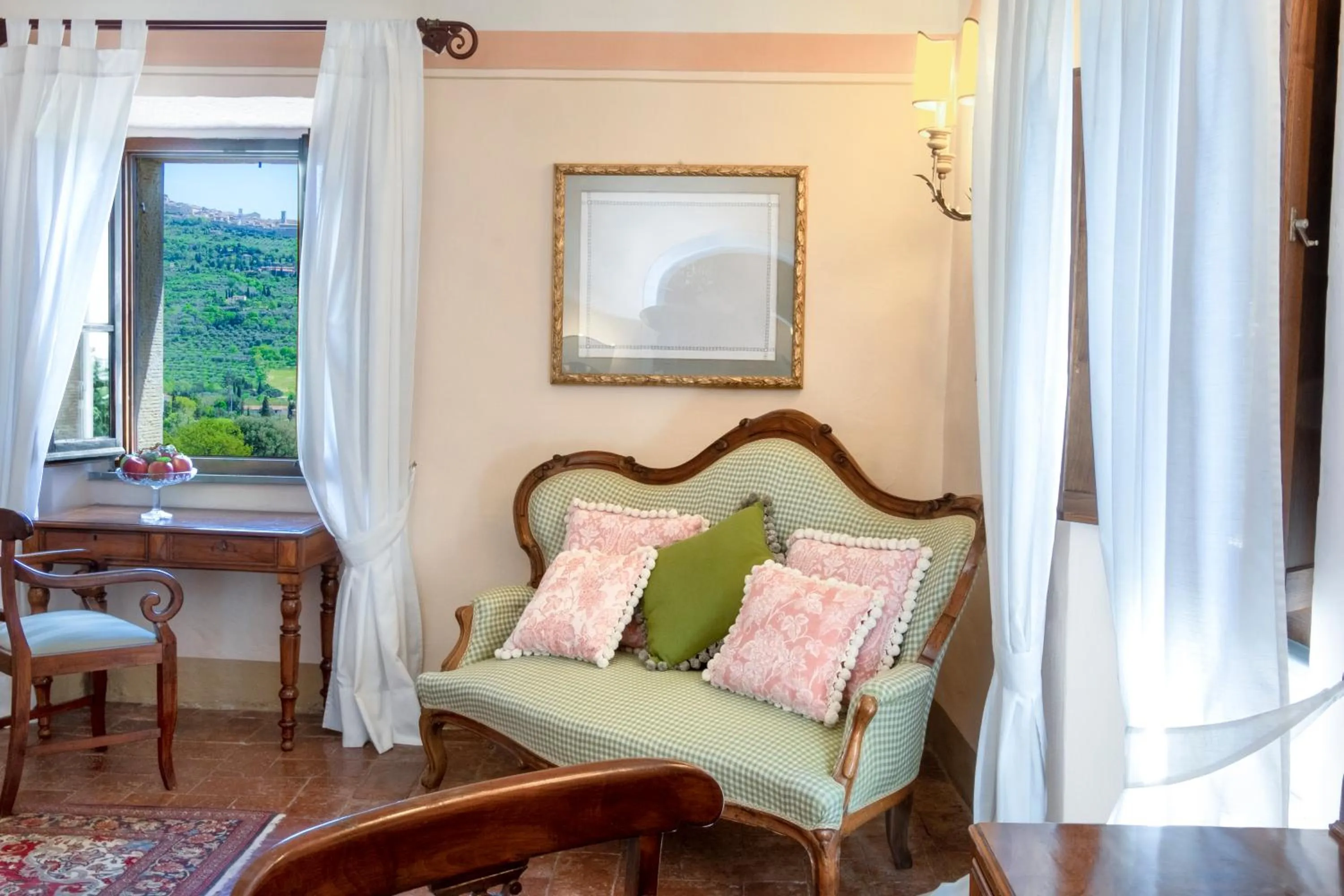 Seating area in Il Falconiere Relais & Spa