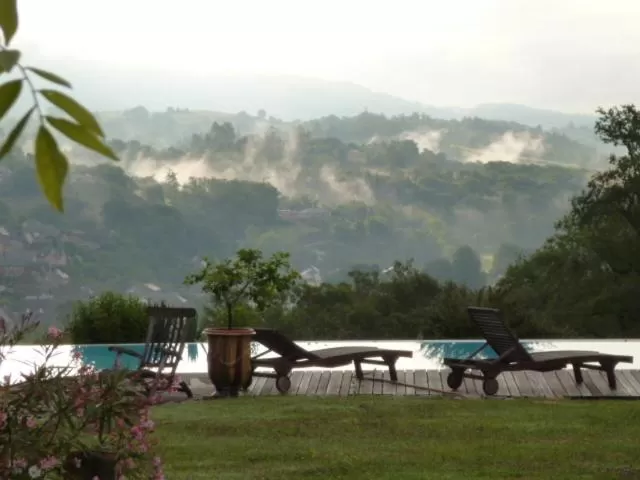 Mountain View in Chambre d'Hotes Le Ponsonnet