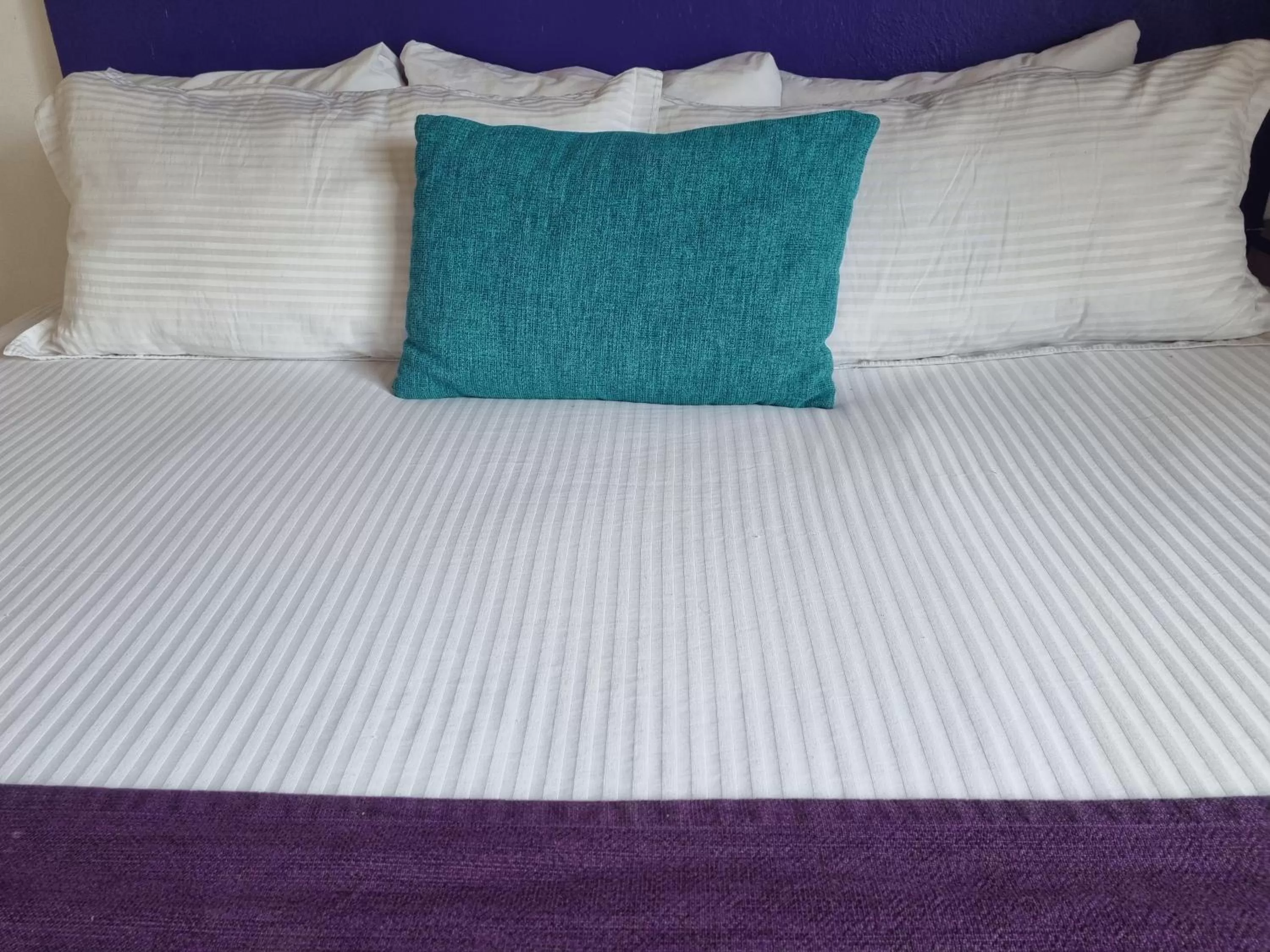 Bed in Hotel La Ribereña