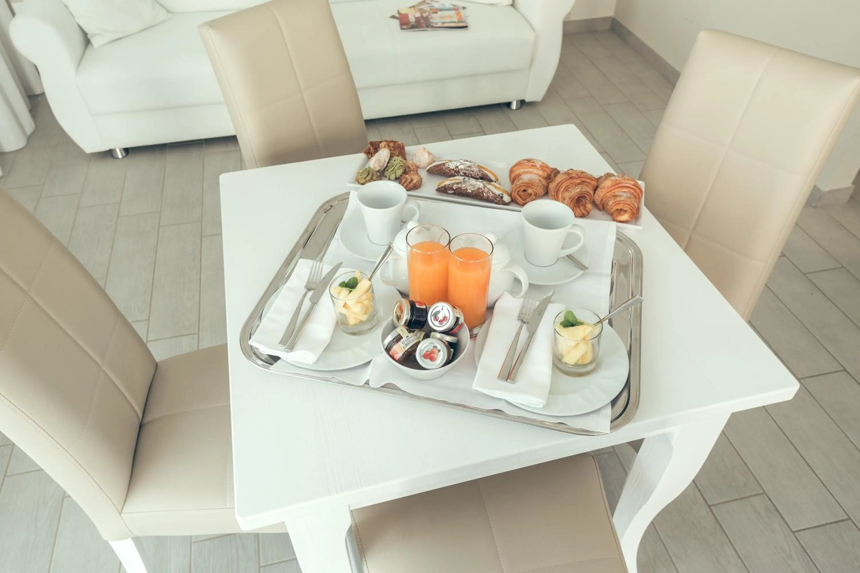 Breakfast in Scala Dei Turchi Resort